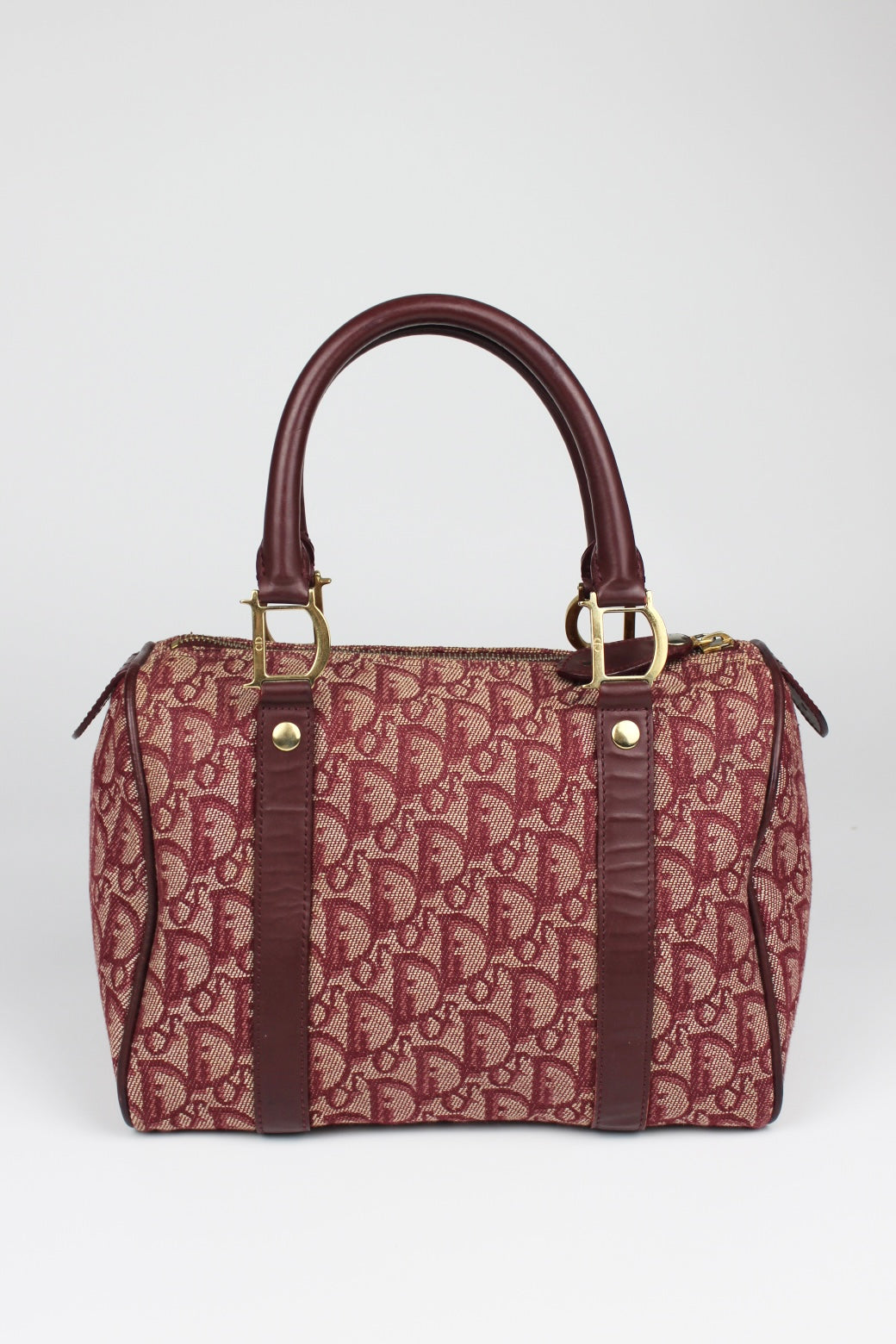 Dior Monogram Trotter Boston Bag 2004
