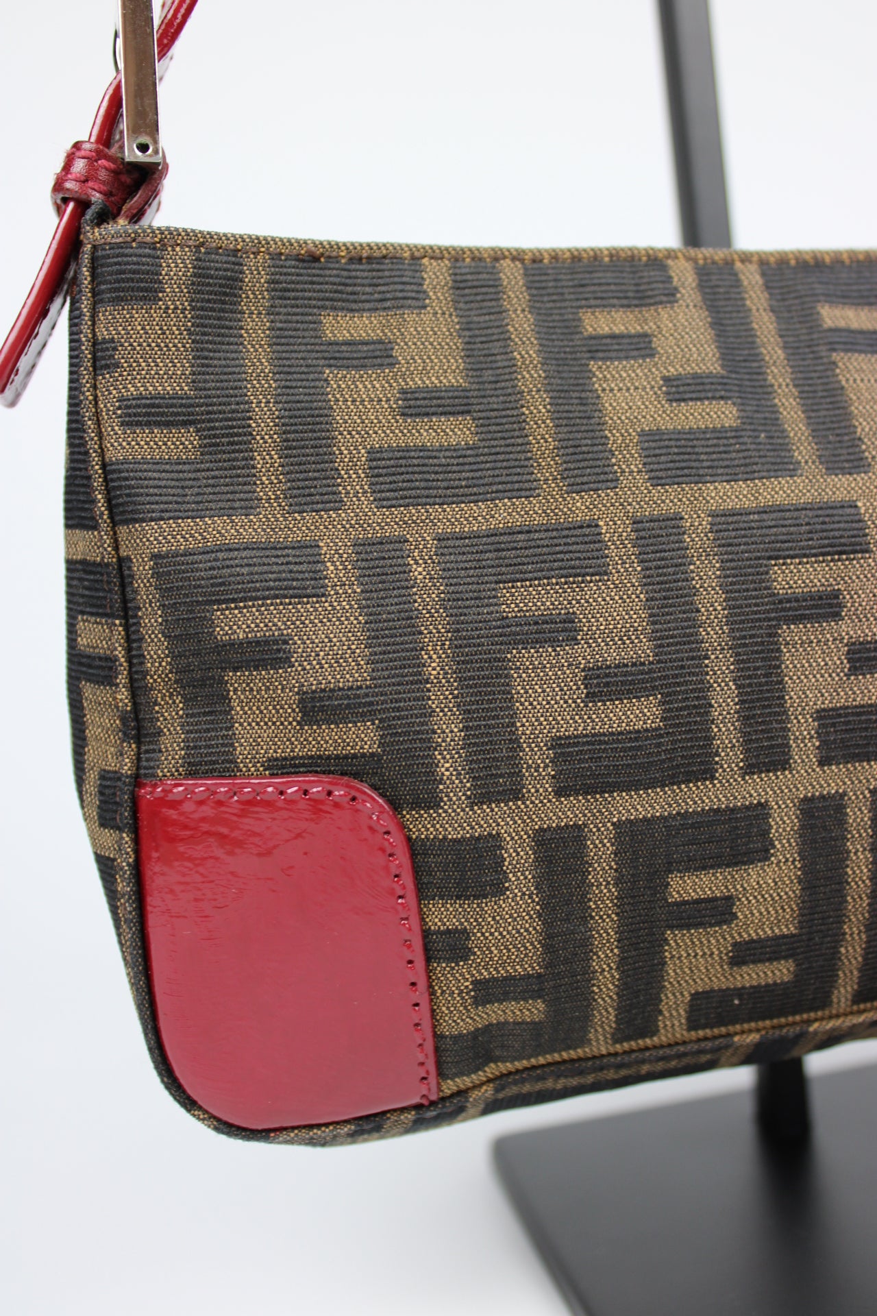 Fendi Zucca Pochette Bag (Restored)