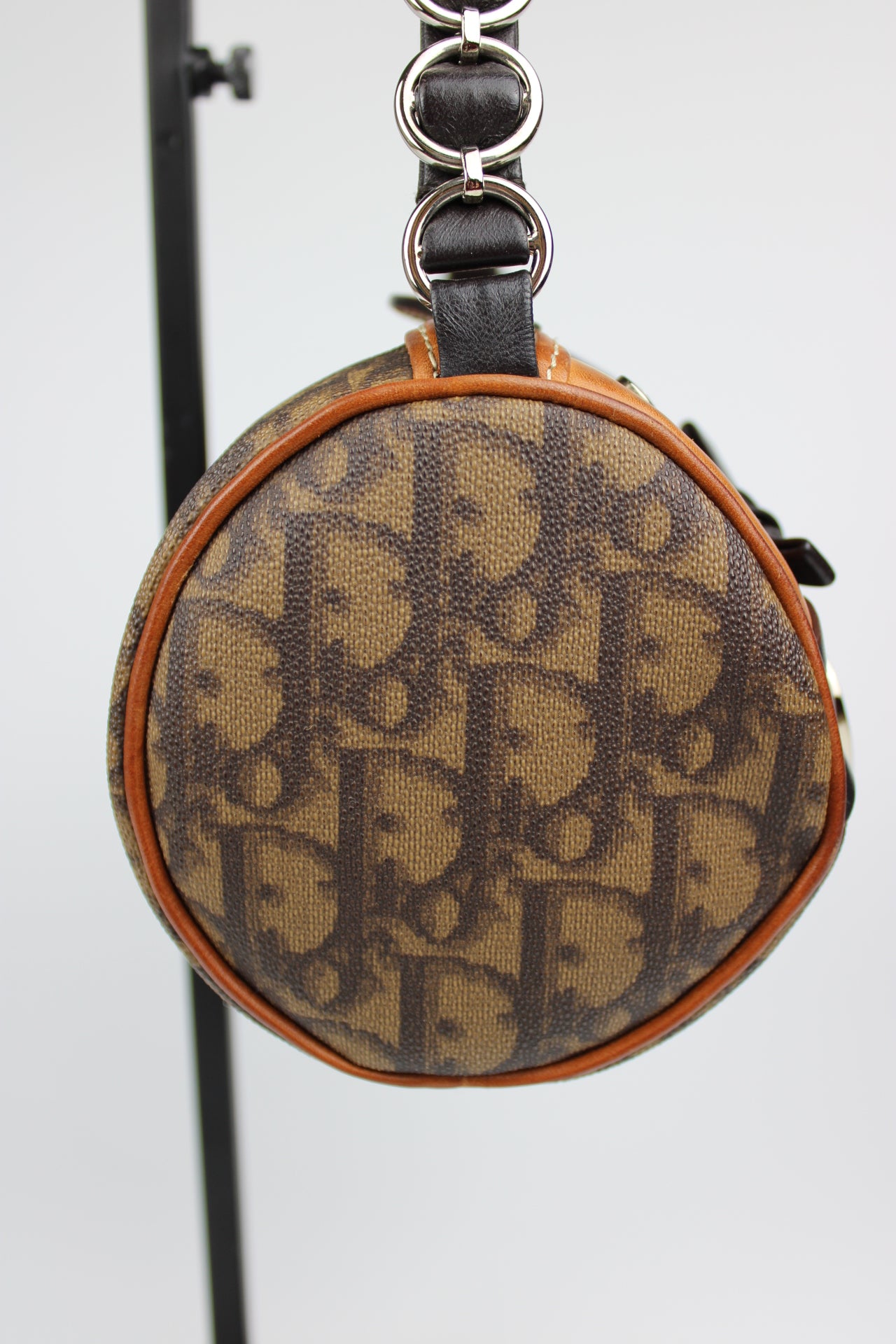 Dior Monogram Romantique Barrel Bag 2007