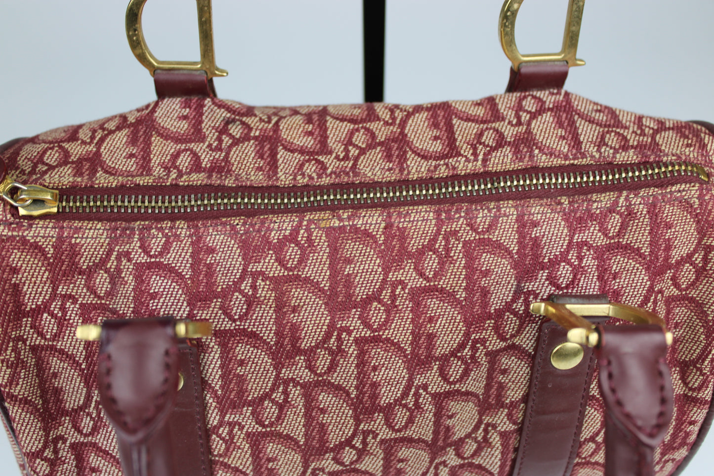 Dior Monogram Trotter Boston Bag 2004