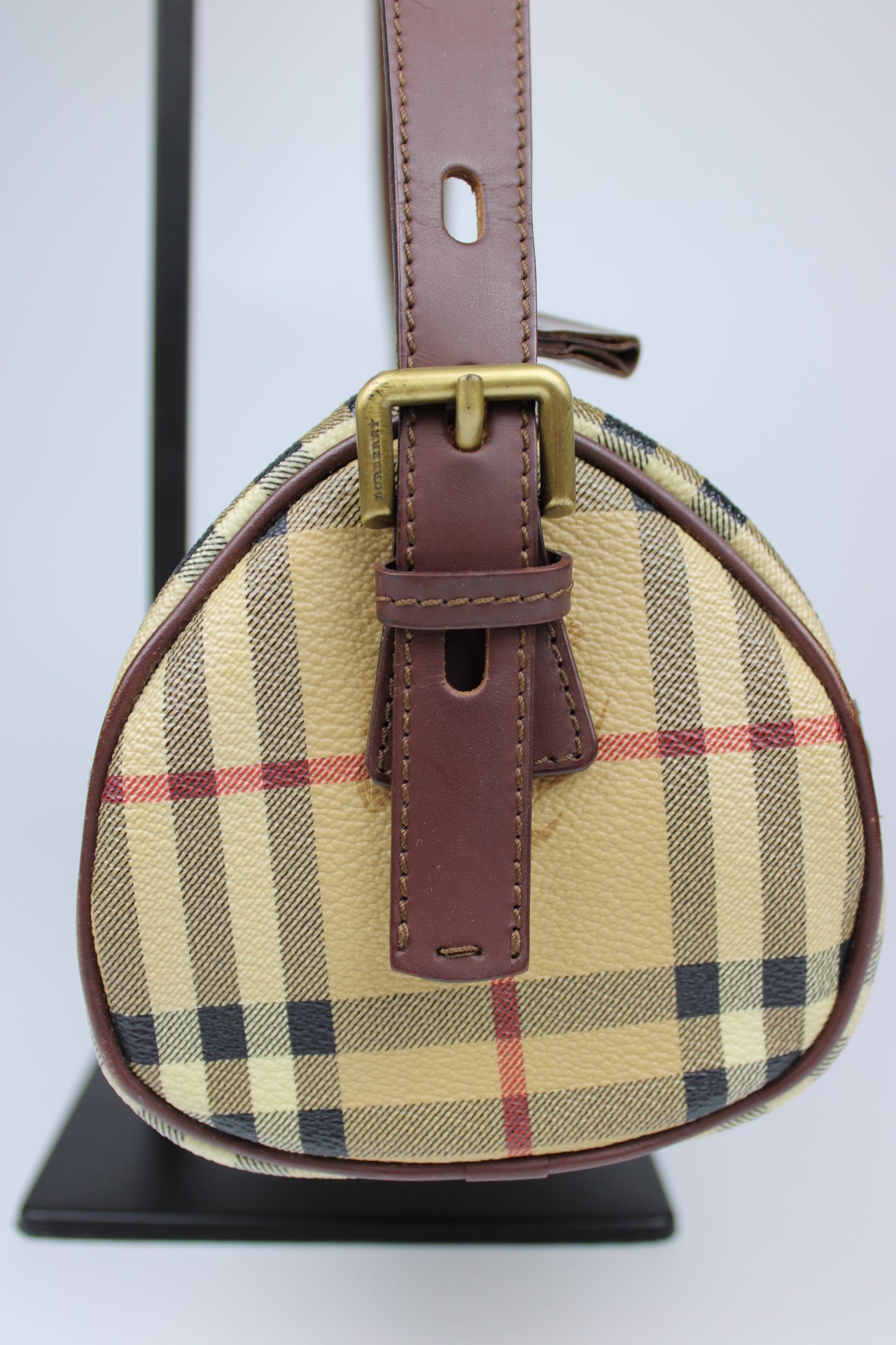 Burberry Haymarket Shoulder Bag 2005