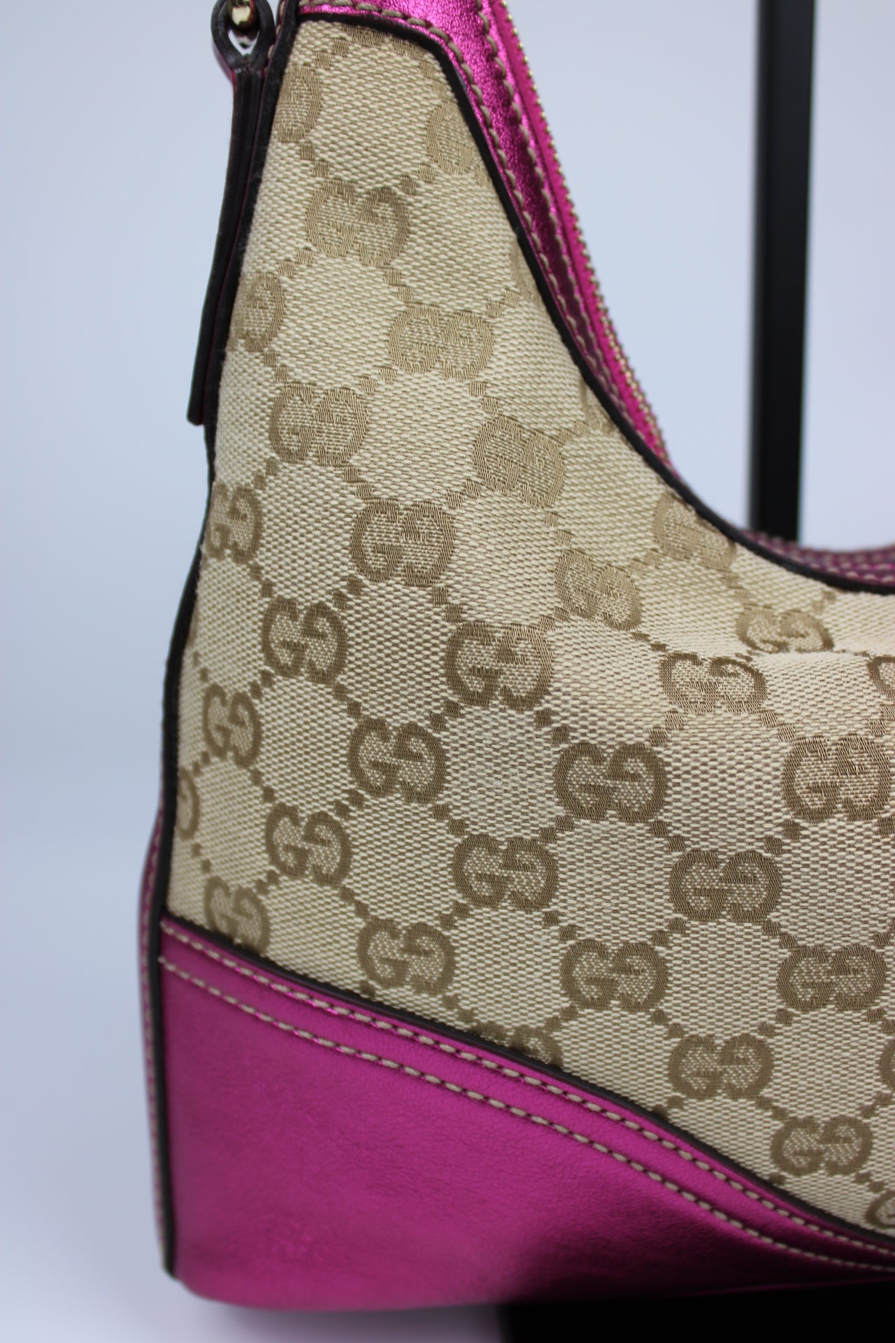 Gucci Monogram Britt Hobo Bag