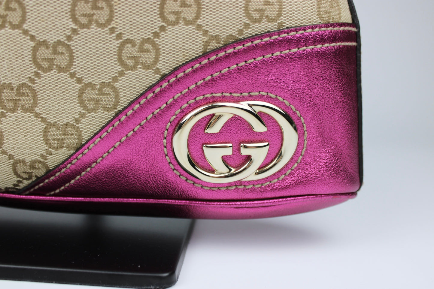 Gucci Monogram Britt Hobo Bag