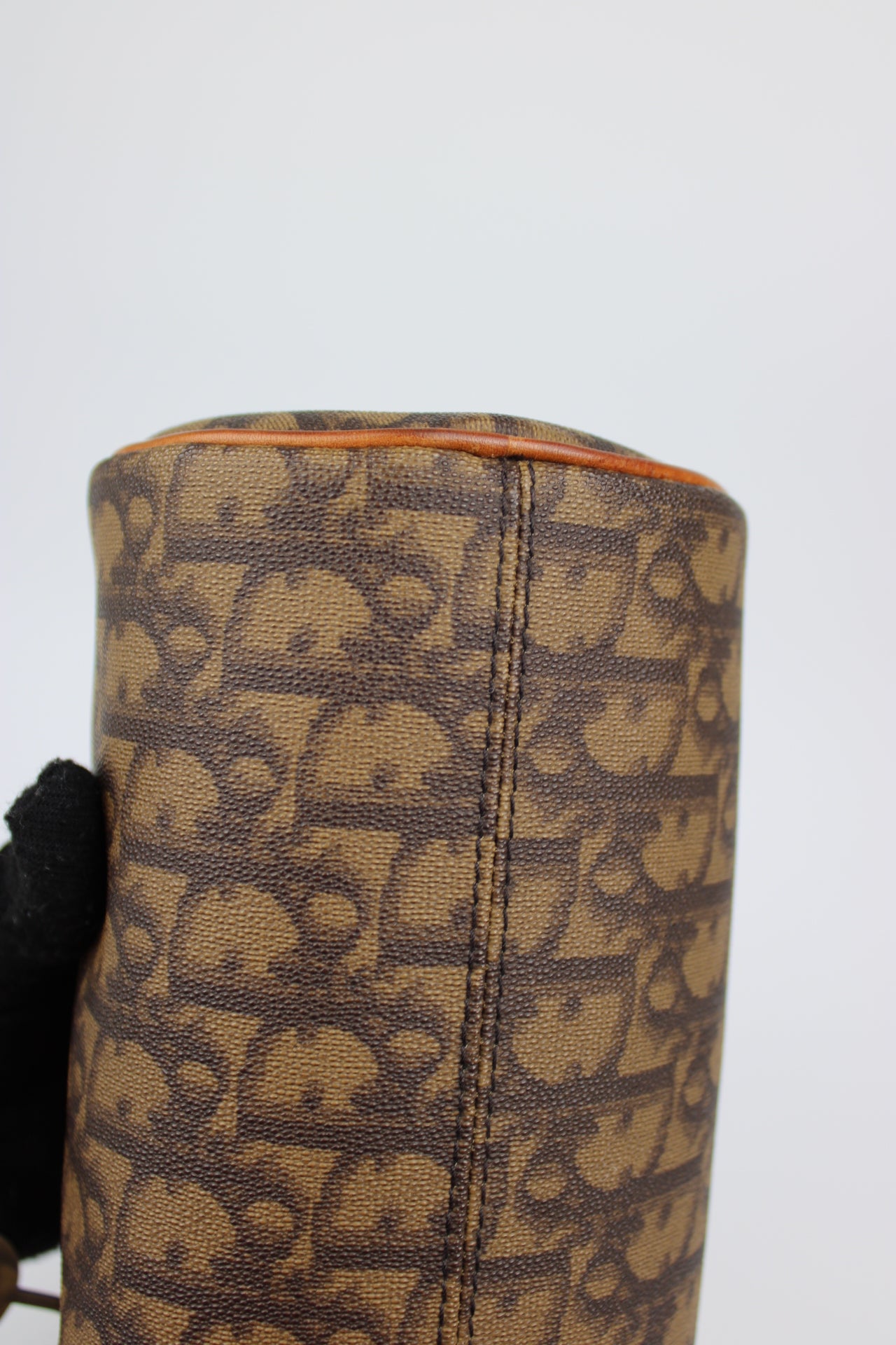 Dior Monogram Romantique Barrel Bag 2007