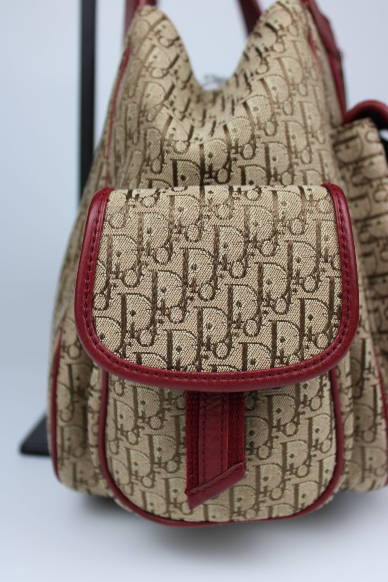 Dior Monogram Columbus Hobo Bag 2006