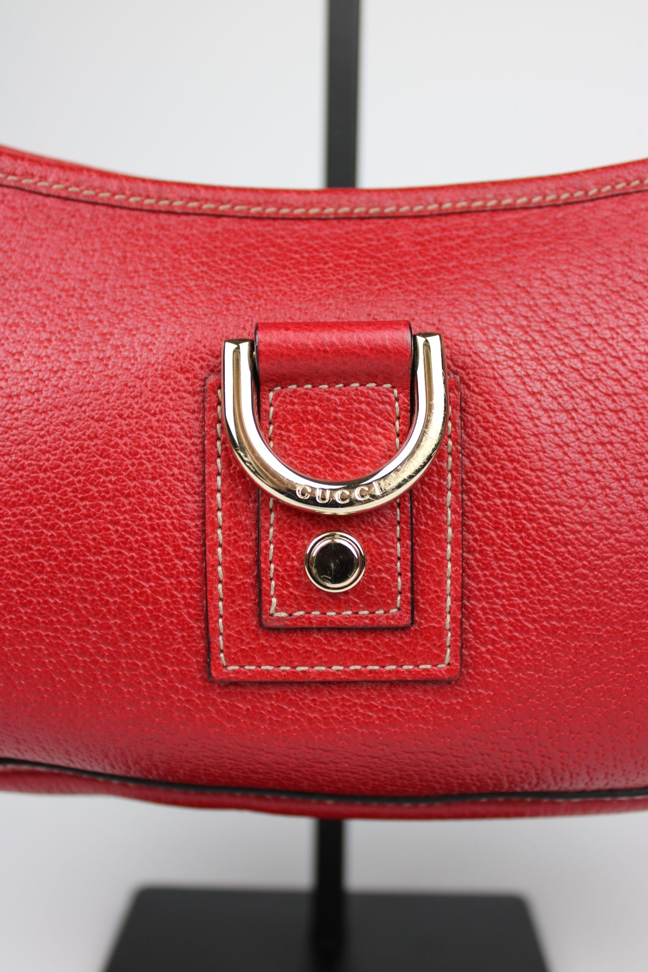 Gucci Abbey Leather Pochette Bag