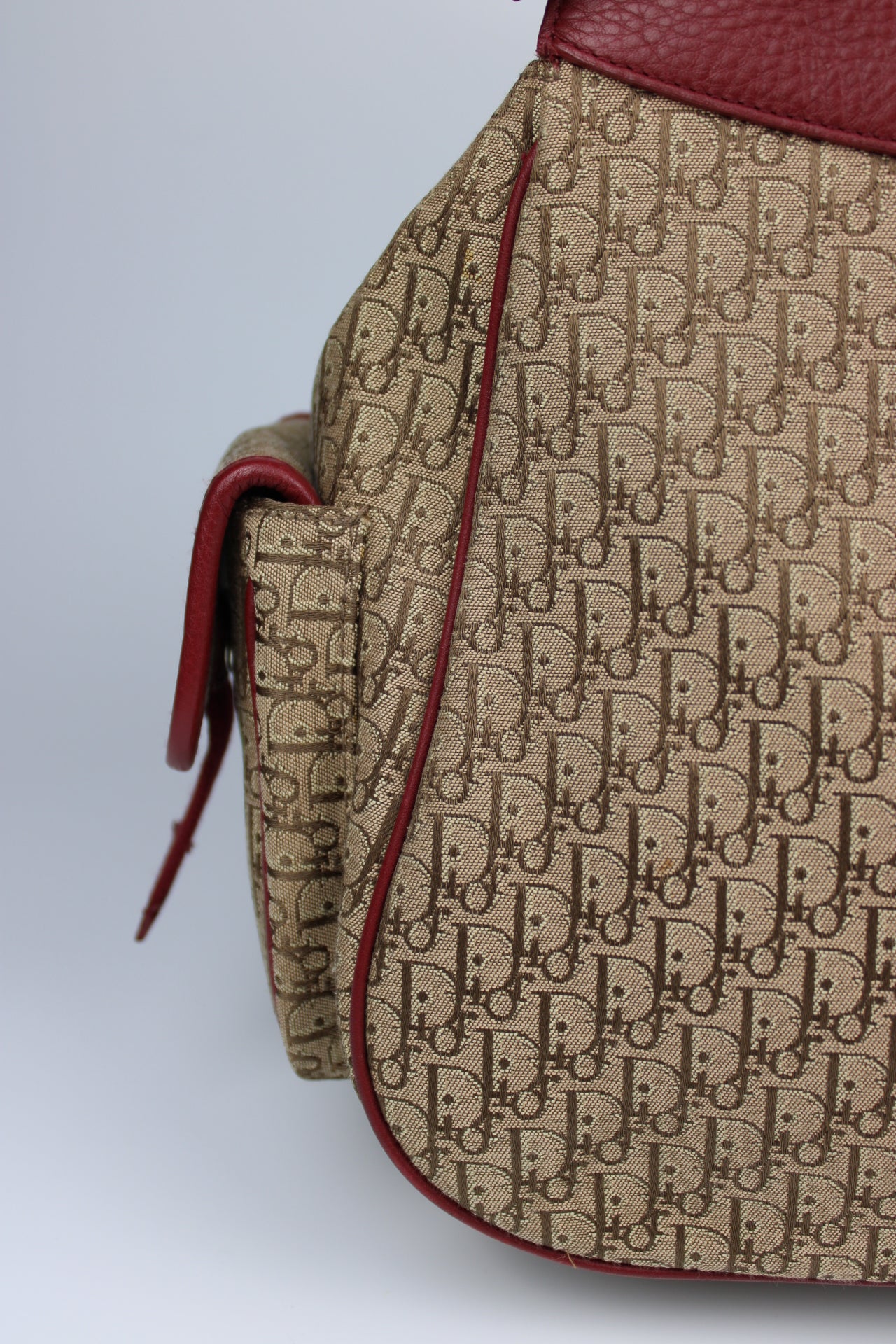 Dior Monogram Columbus Hobo Bag 2006