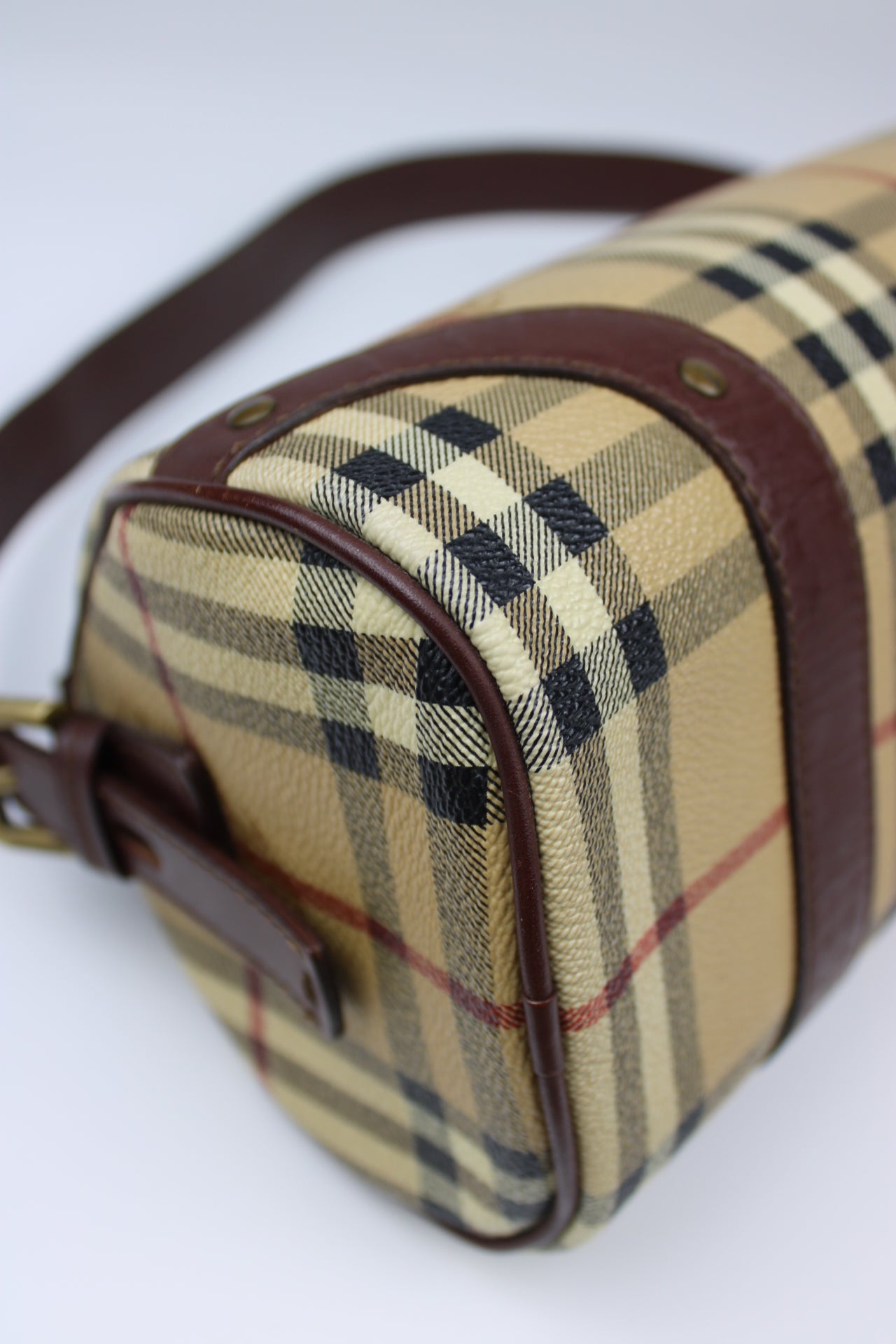 Burberry Haymarket Shoulder Bag 2005