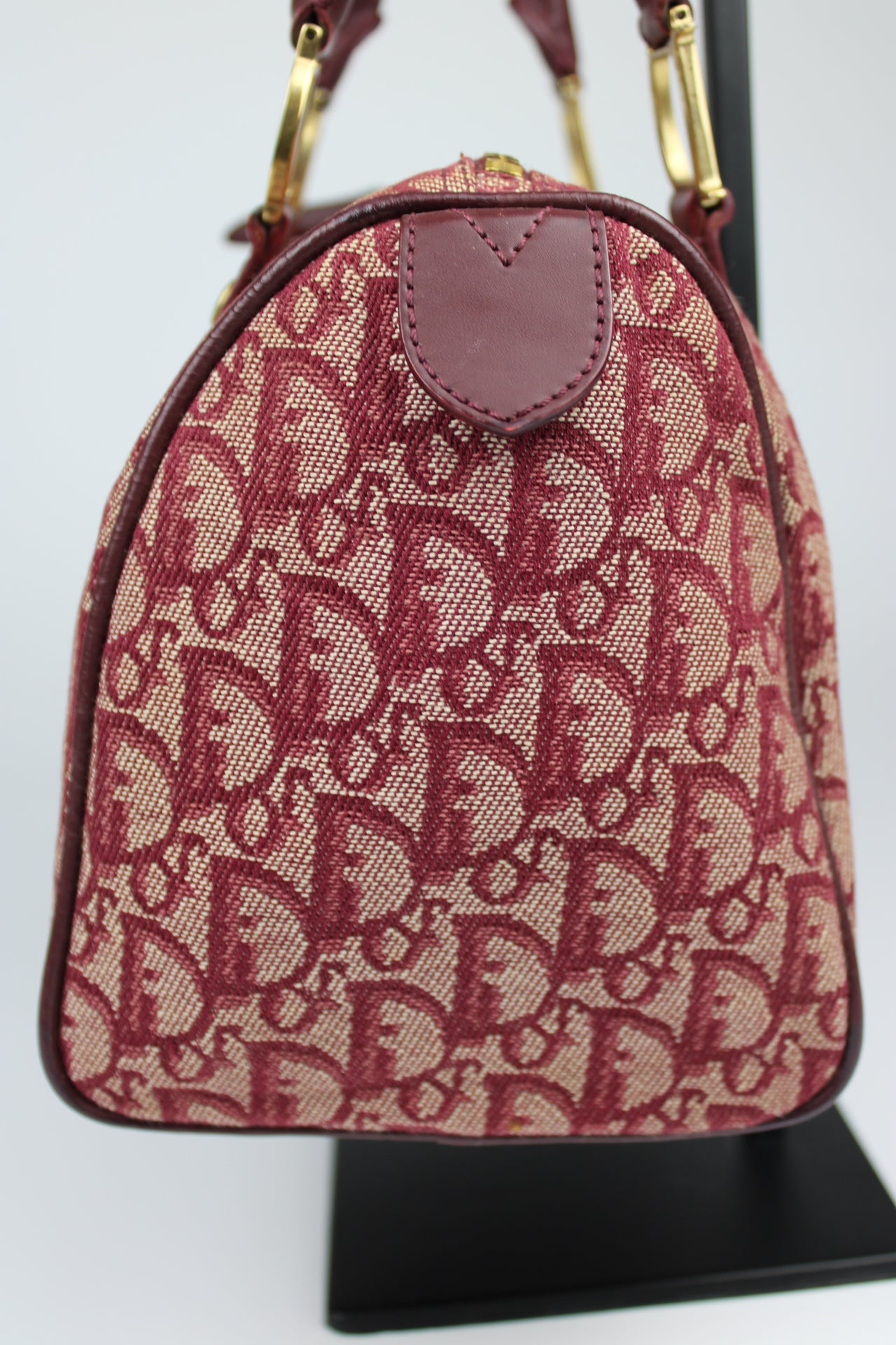 Dior Monogram Trotter Boston Bag 2004