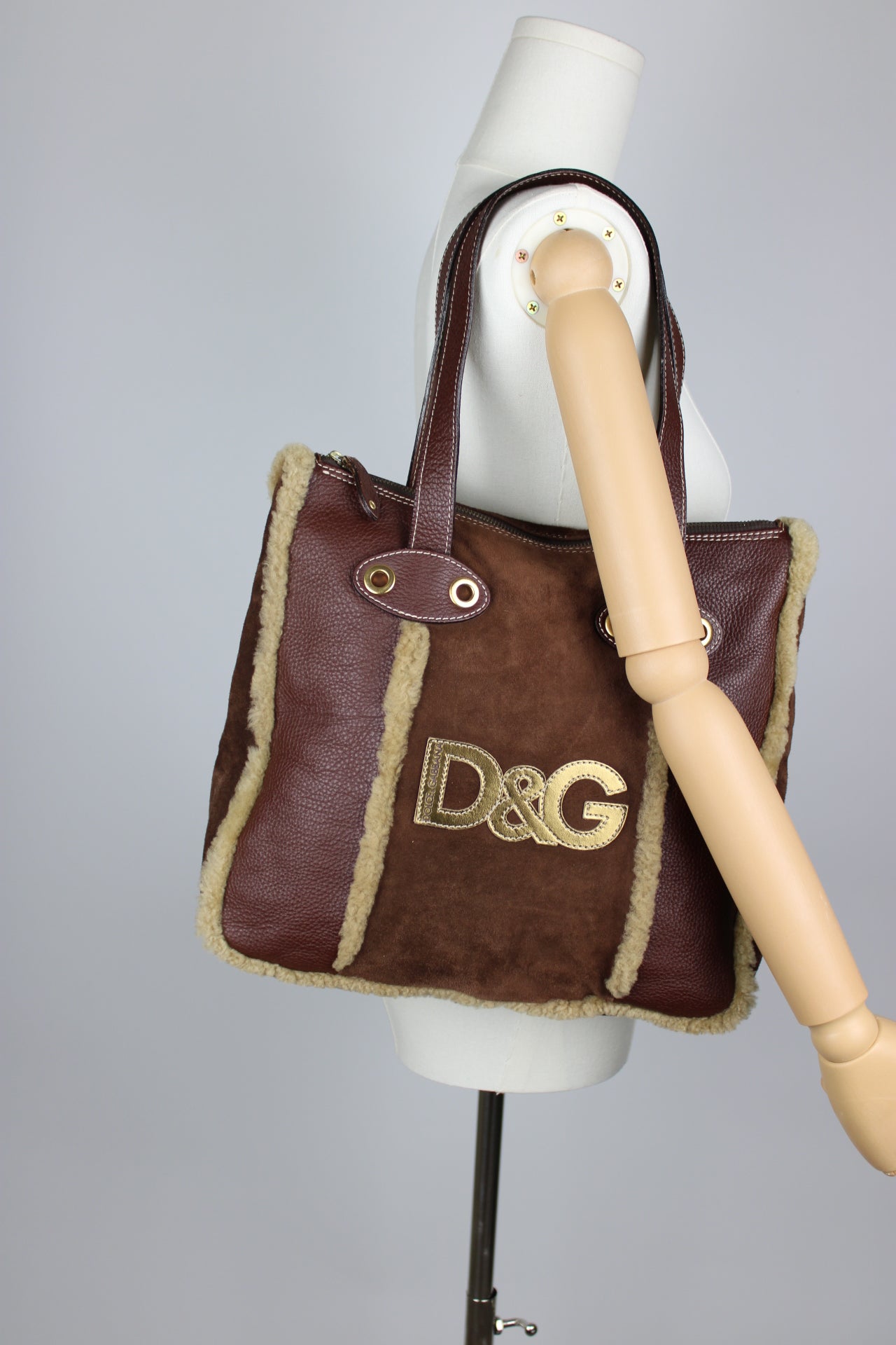 Dolce & Gabbana Sherpa Tote Bag