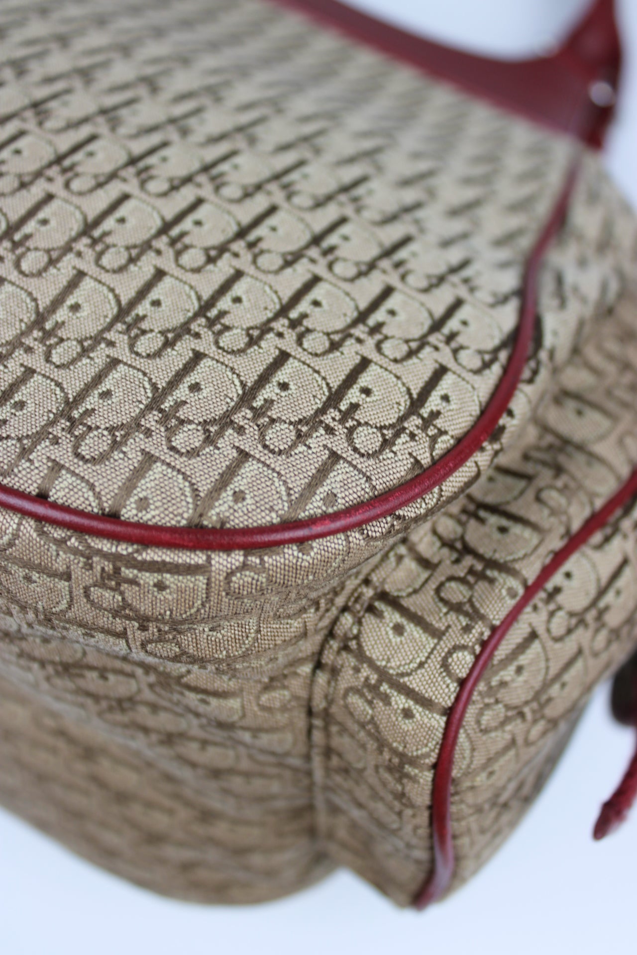 Dior Monogram Columbus Hobo Bag 2006