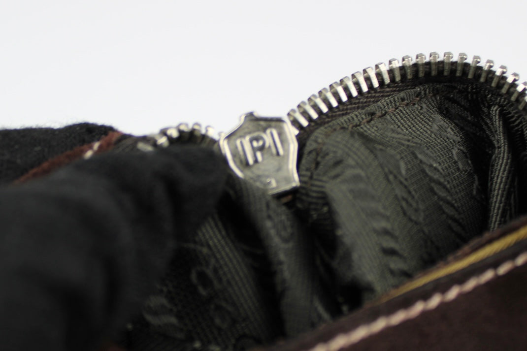 Prada Nylon Chain Strap Hobo Bag