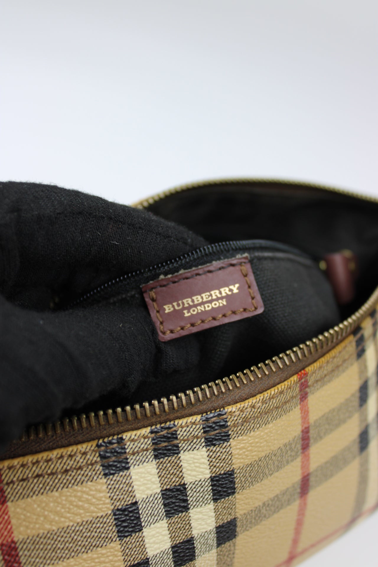 Burberry Haymarket Shoulder Bag 2005