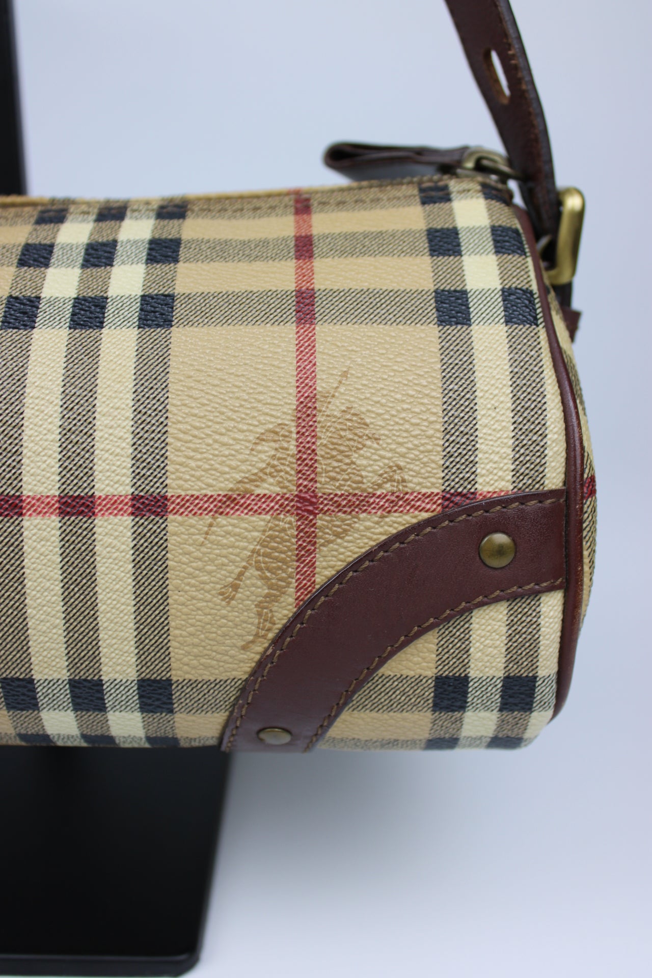 Burberry Haymarket Shoulder Bag 2005
