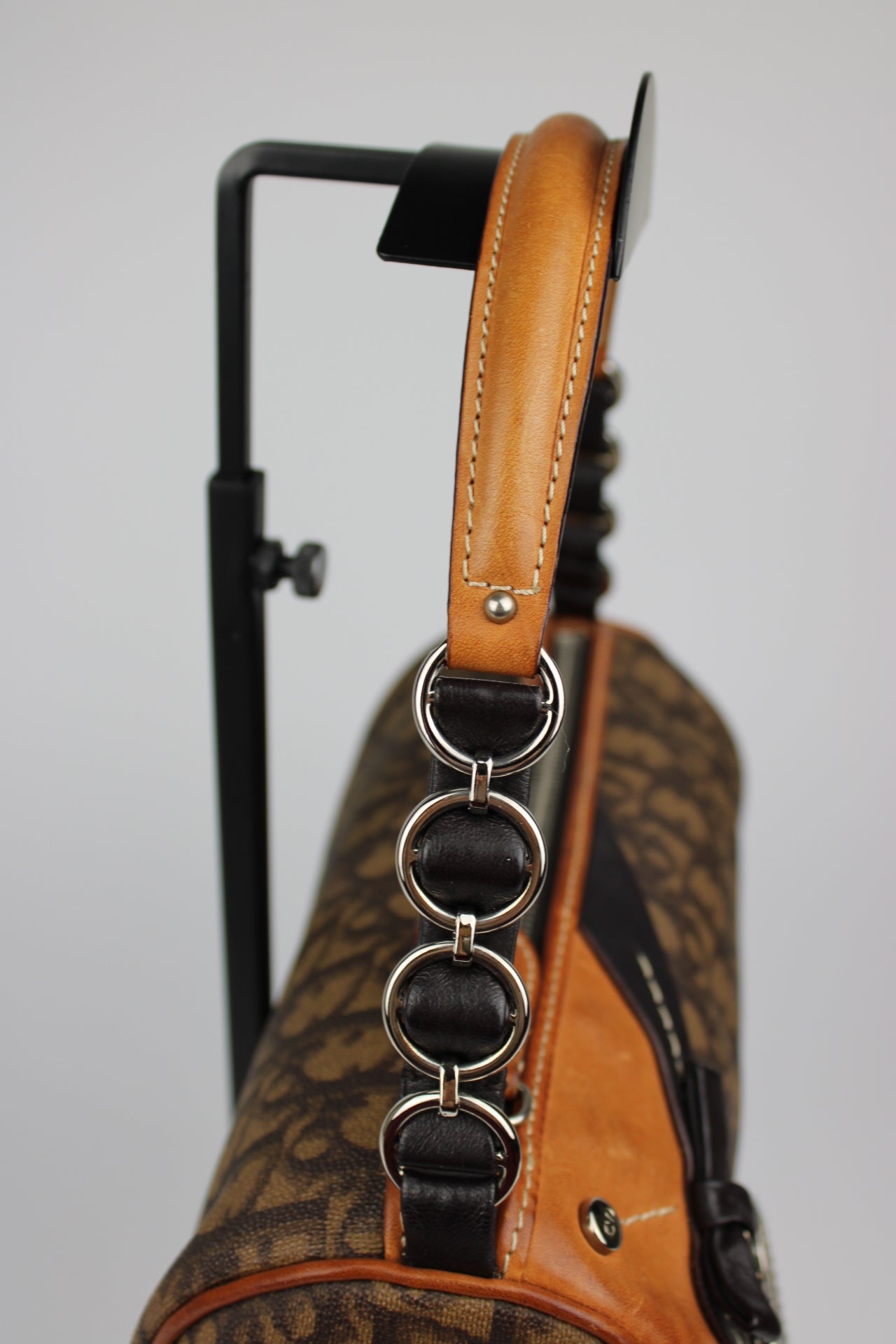 Dior Monogram Romantique Barrel Bag 2007