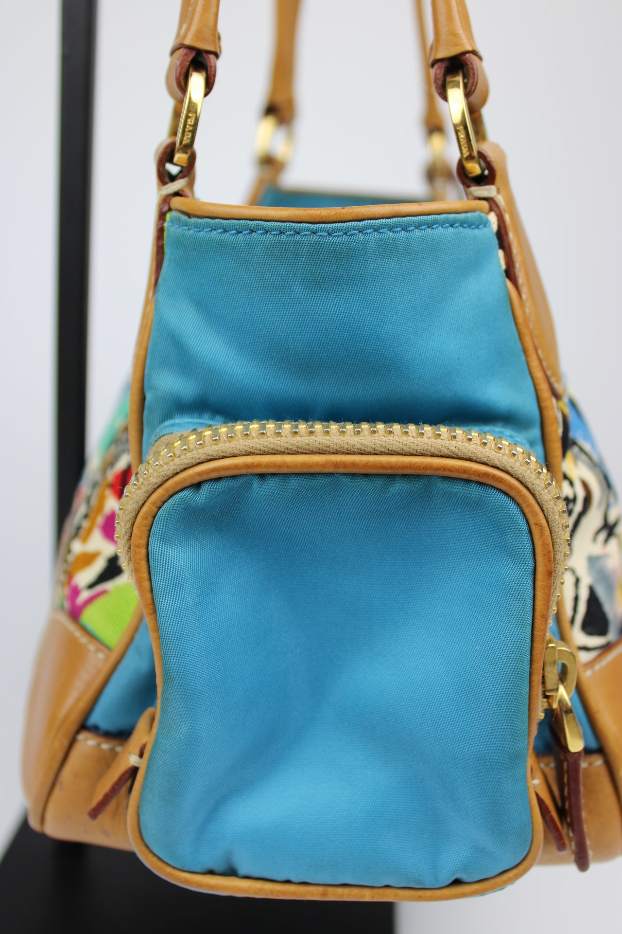 Prada Venice Painting Hobo Bag