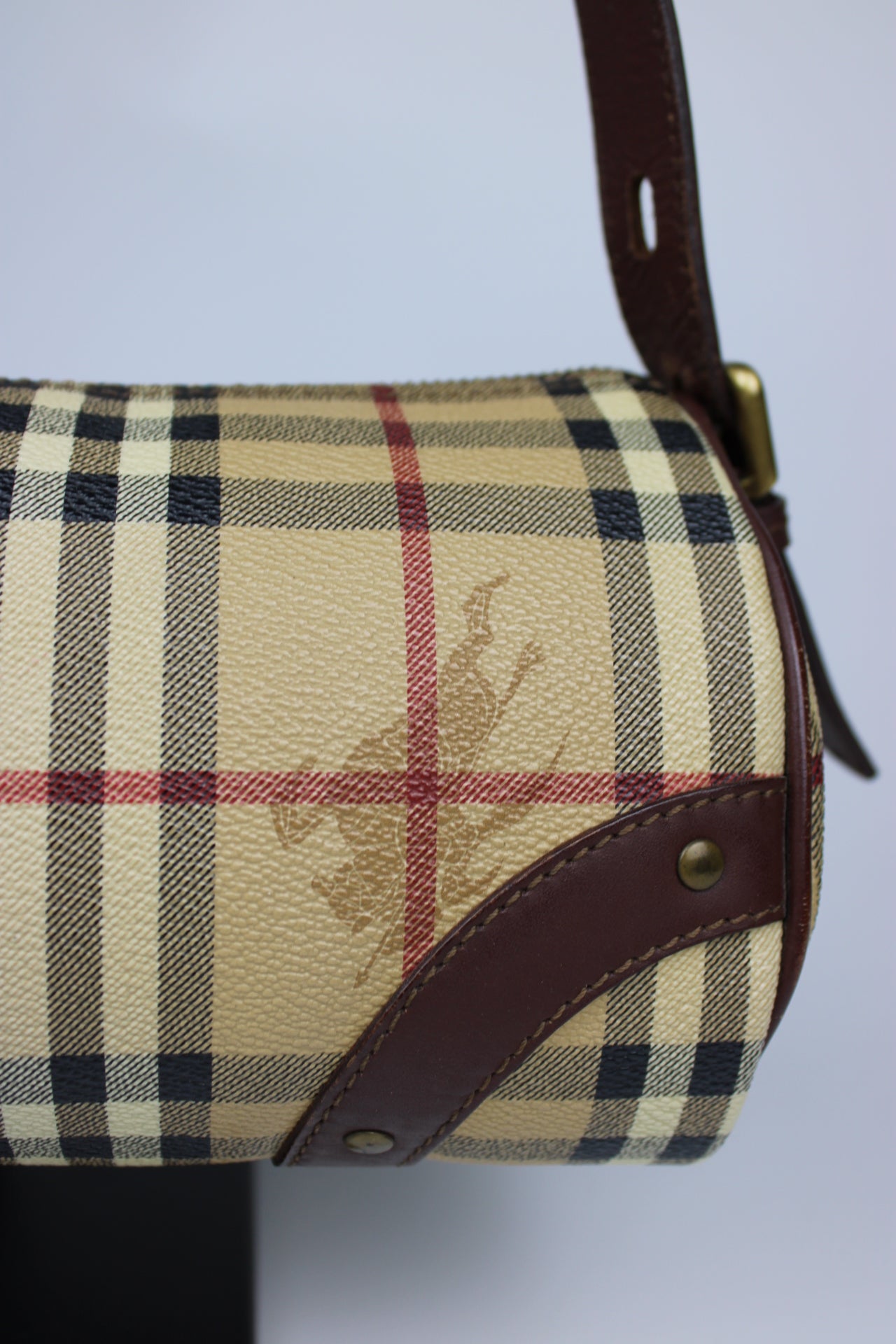Burberry Haymarket Shoulder Bag 2005