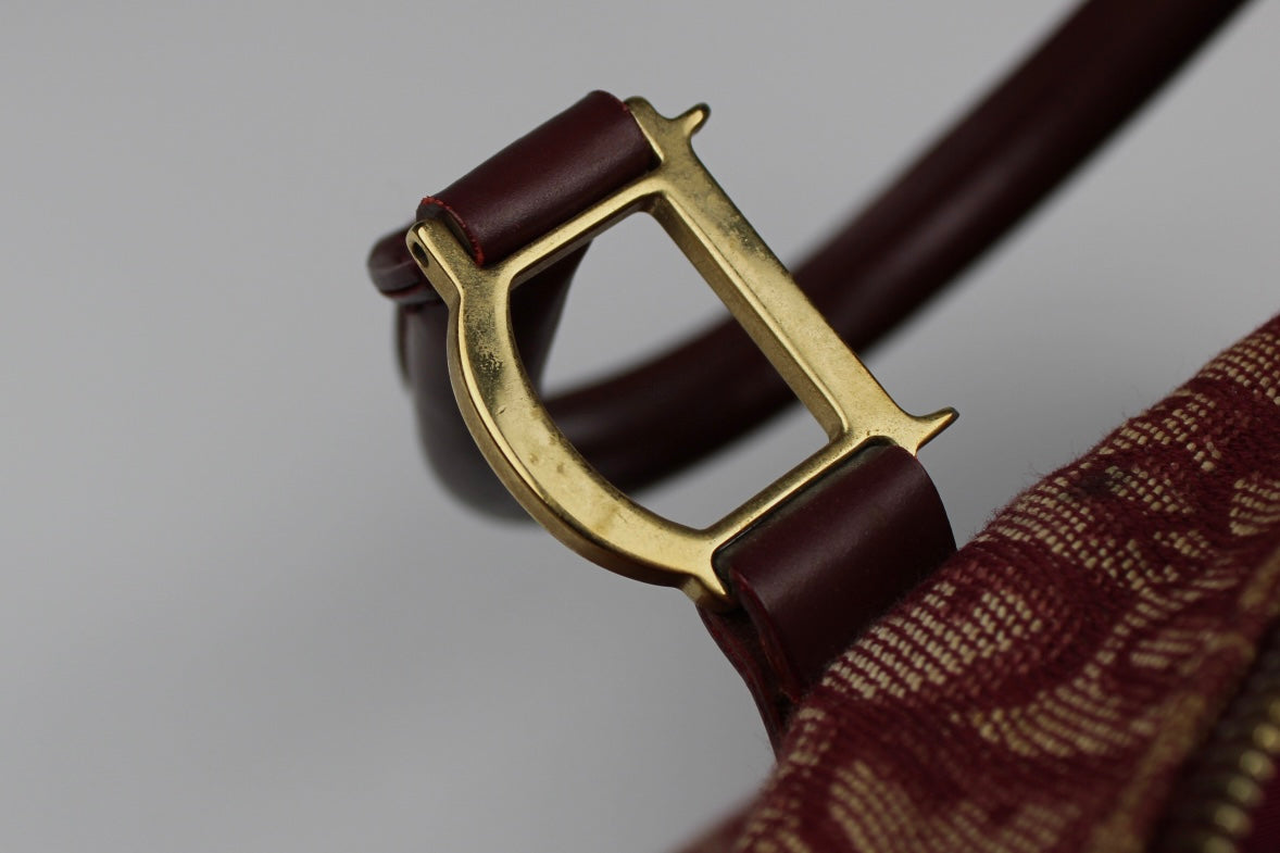 Dior Monogram Trotter Boston Bag 2004