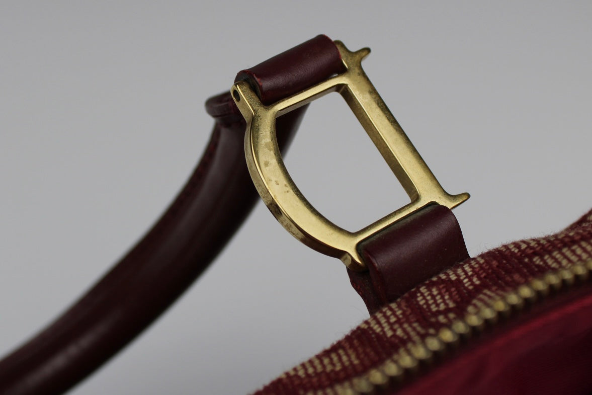 Dior Monogram Trotter Boston Bag 2004