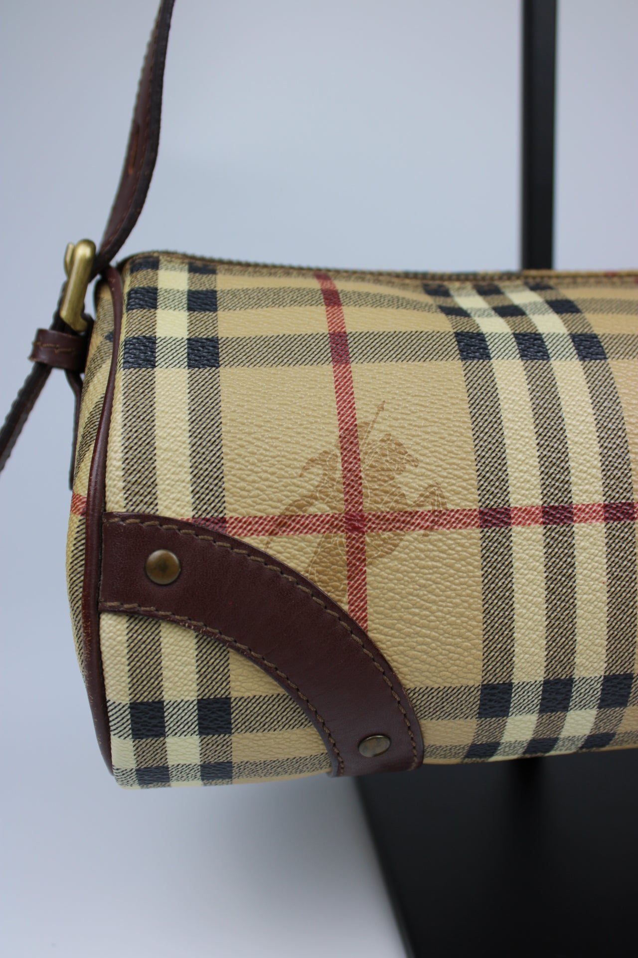 Burberry Haymarket Shoulder Bag 2005