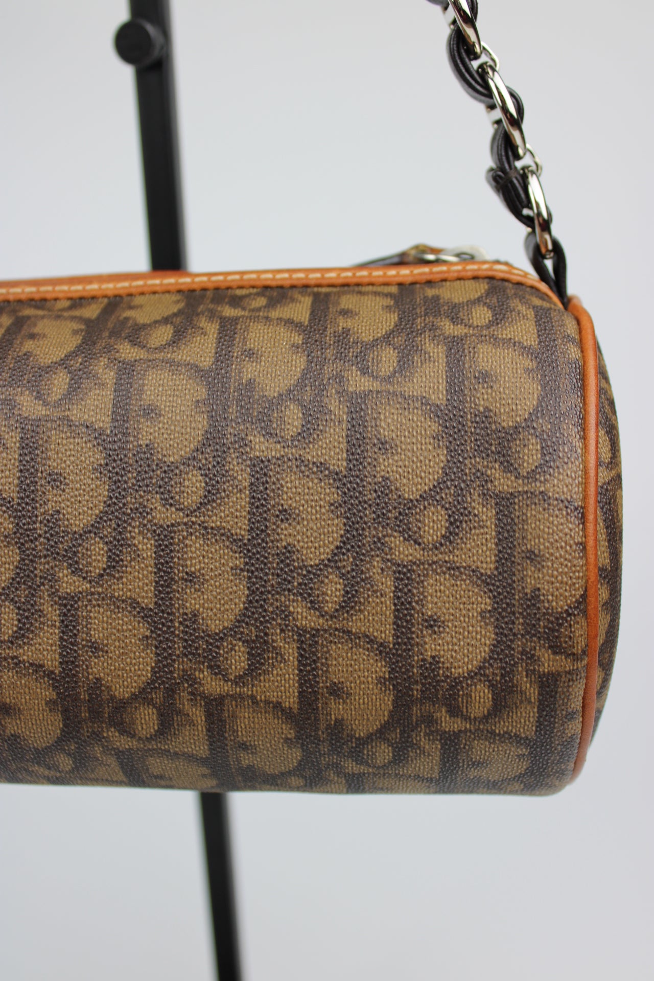 Dior Monogram Romantique Barrel Bag 2007