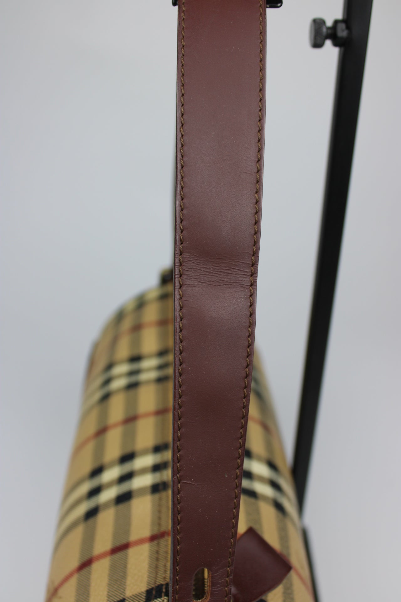 Burberry Haymarket Shoulder Bag 2005