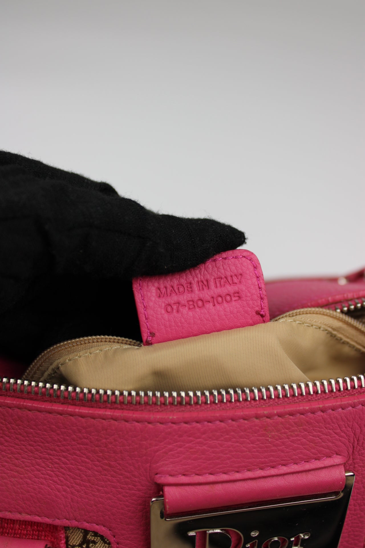 Dior Monogram Columbus Boston Bag 2005