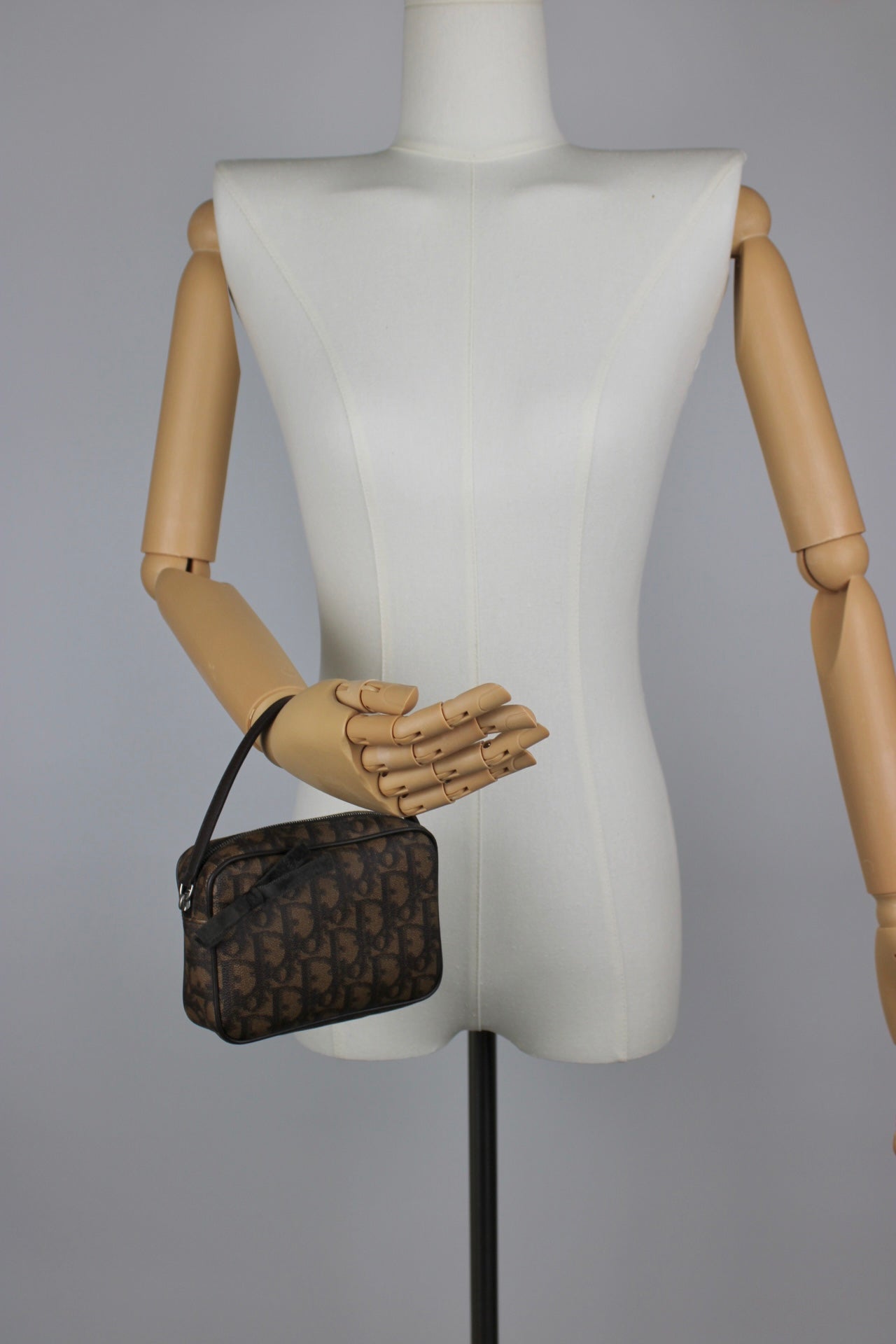 Dior Monogram Romantique Mini Pochette Bag 2005 (Restored)