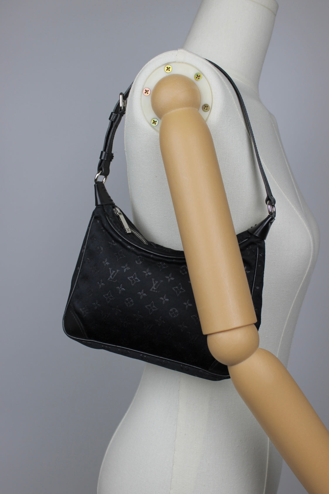 Louis Vuitton Satin Mini Boulogne Bag 2002