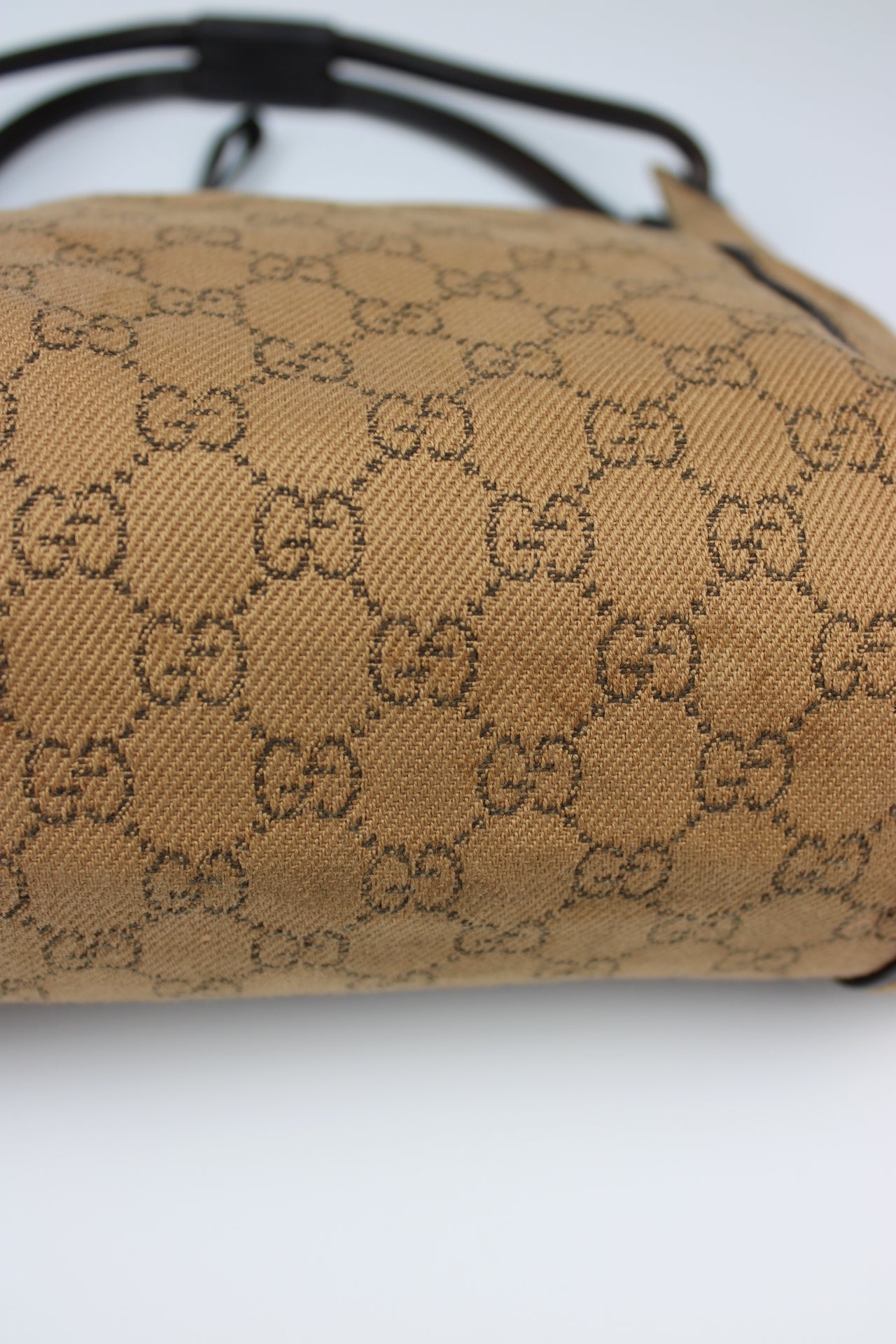 Gucci Monogram Denim Shoulder Bag