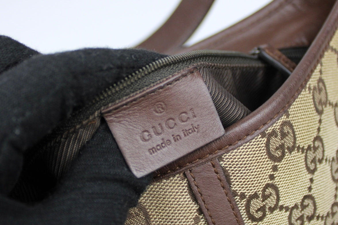 Gucci Monogram Jackie Bag