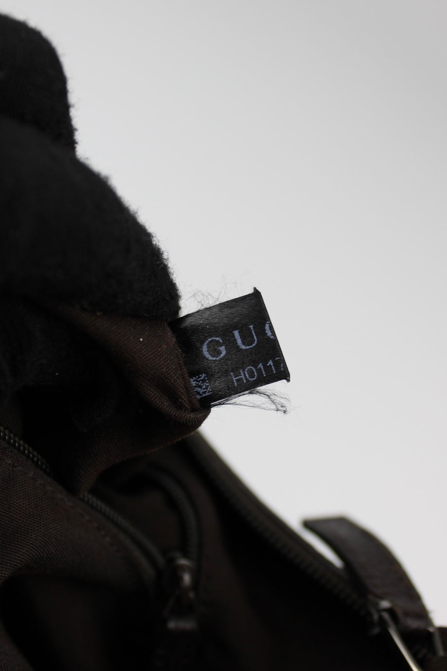 Gucci Monogram Abbey Denim Bag