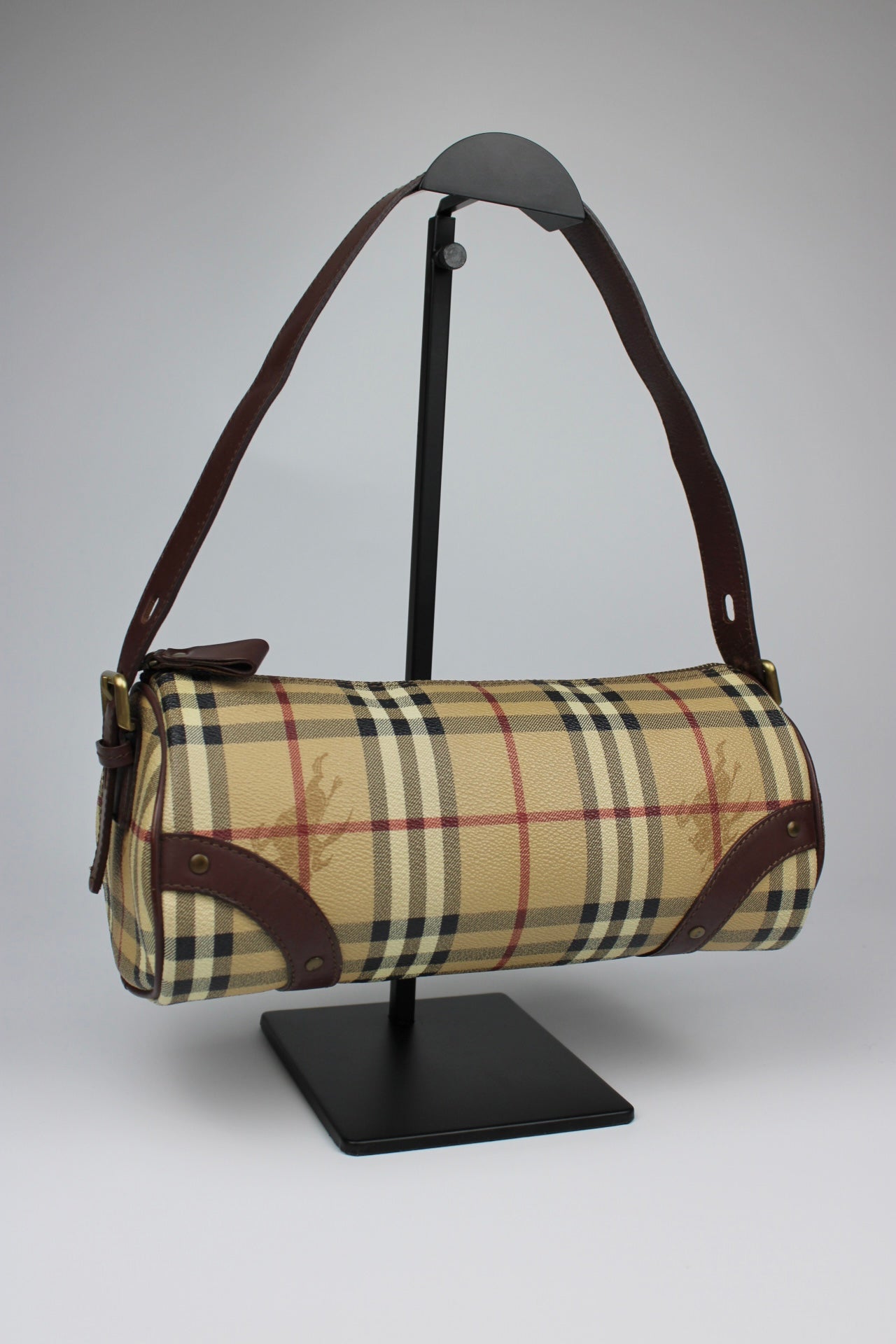 Burberry Haymarket Shoulder Bag 2005