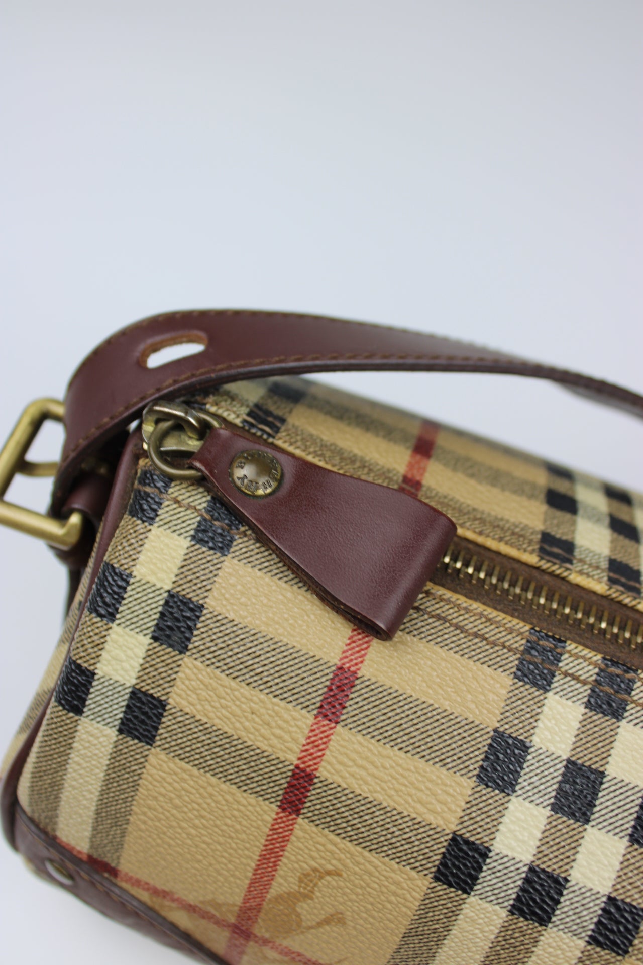 Burberry Haymarket Shoulder Bag 2005