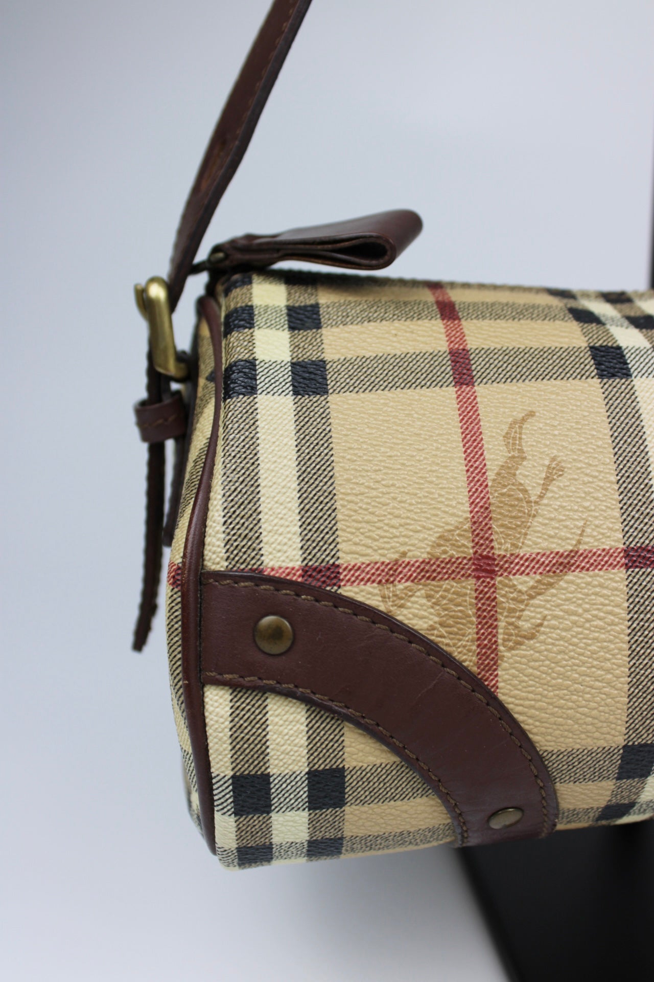 Burberry Haymarket Shoulder Bag 2005