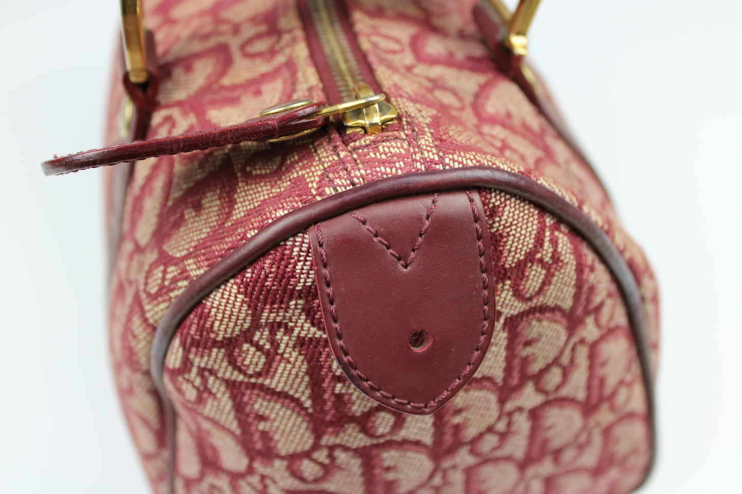 Dior Monogram Trotter Boston Bag 2004
