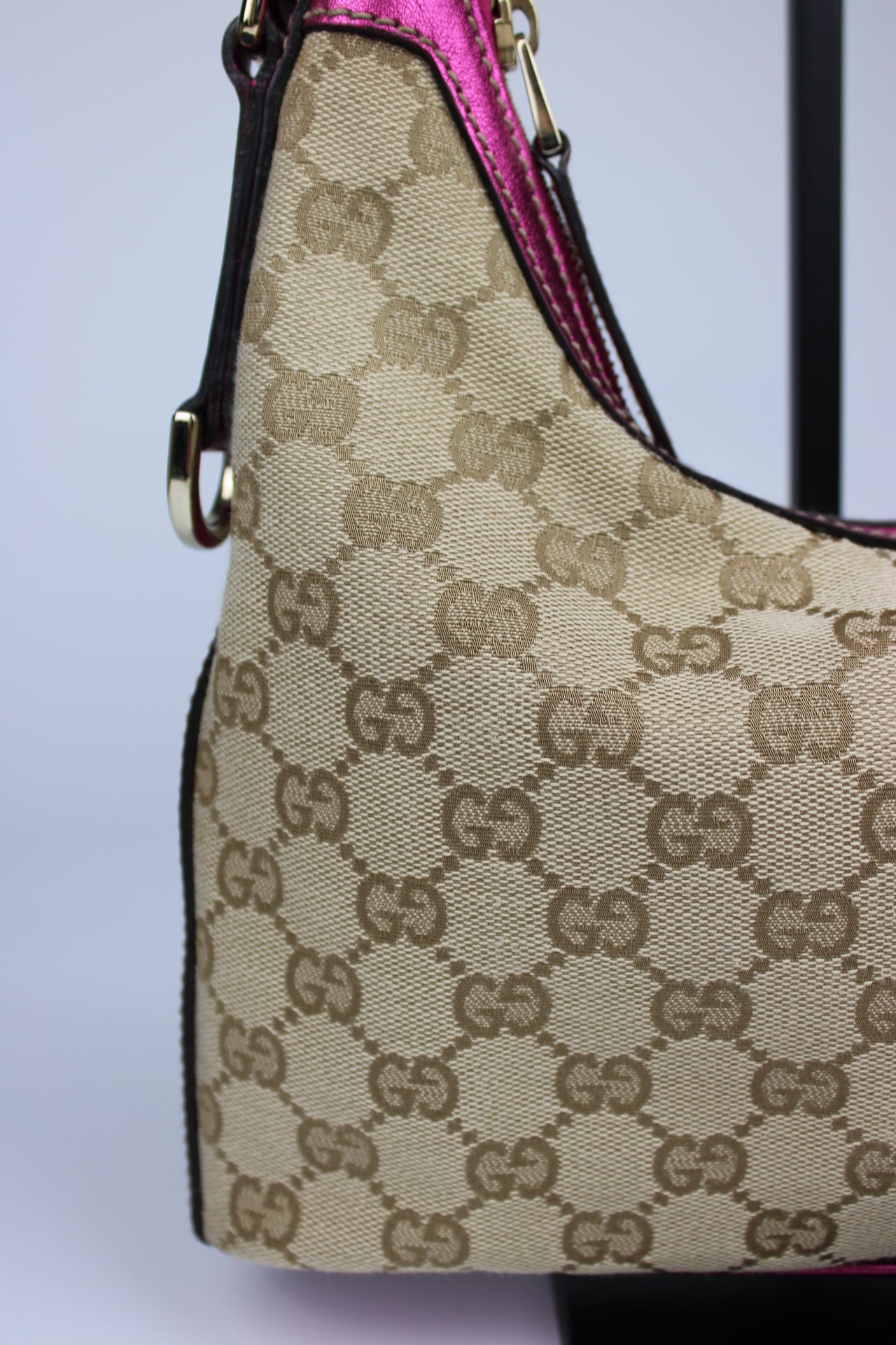 Gucci Monogram Britt Hobo Bag