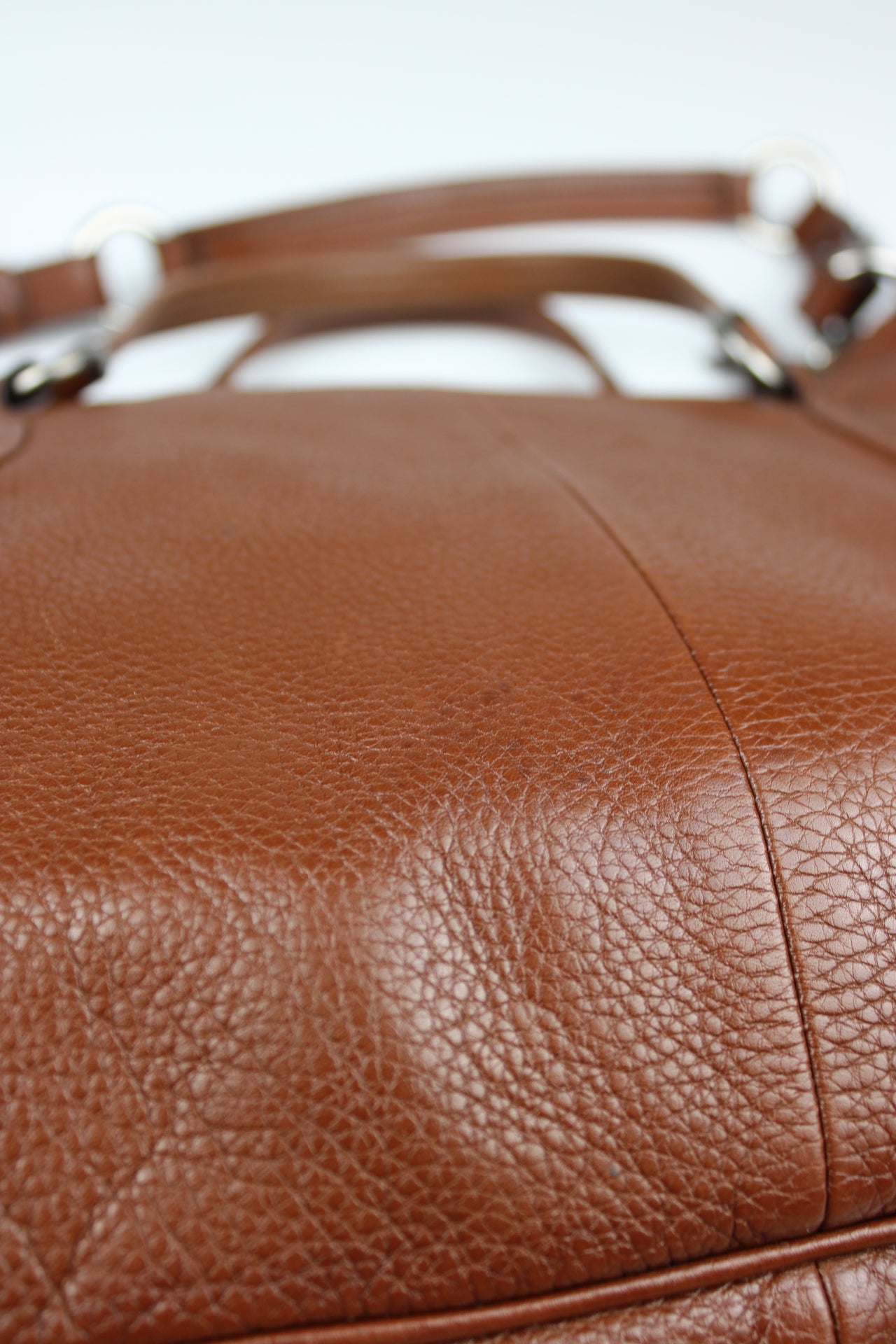 Prada Vit Daino Leather Two Way Bag