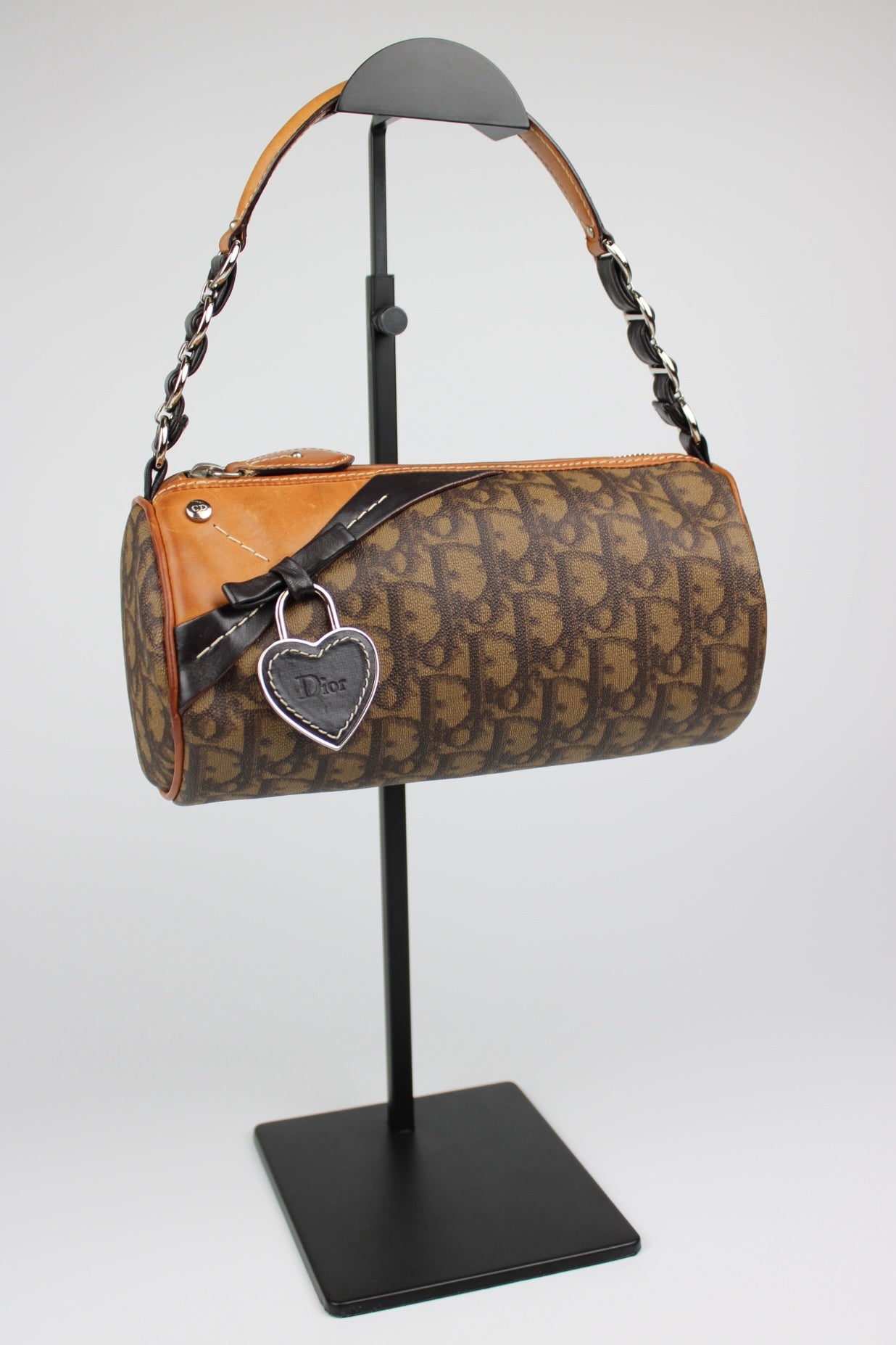 Dior Monogram Romantique Barrel Bag 2007
