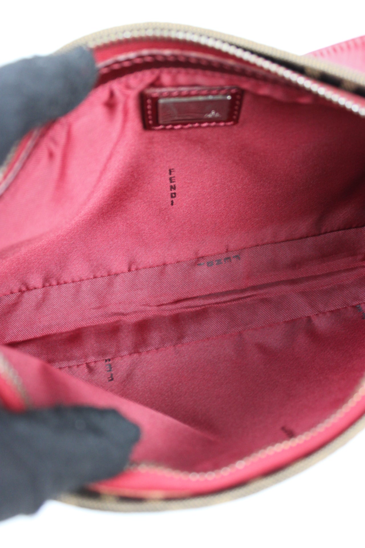 Fendi Zucca Pochette Bag (Restored)
