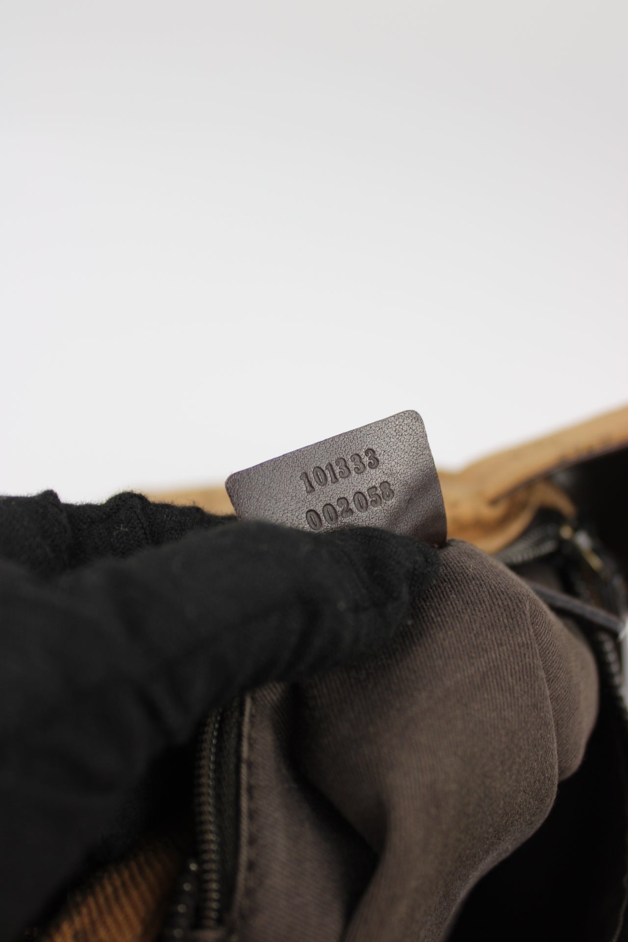 Gucci Monogram Denim Shoulder Bag