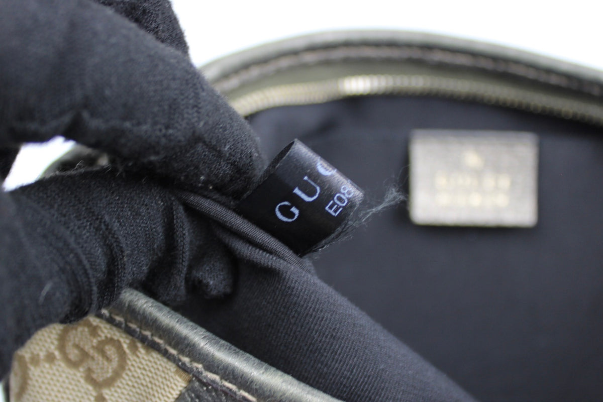 Pre-owned Gucci Monogram Abbey Bag