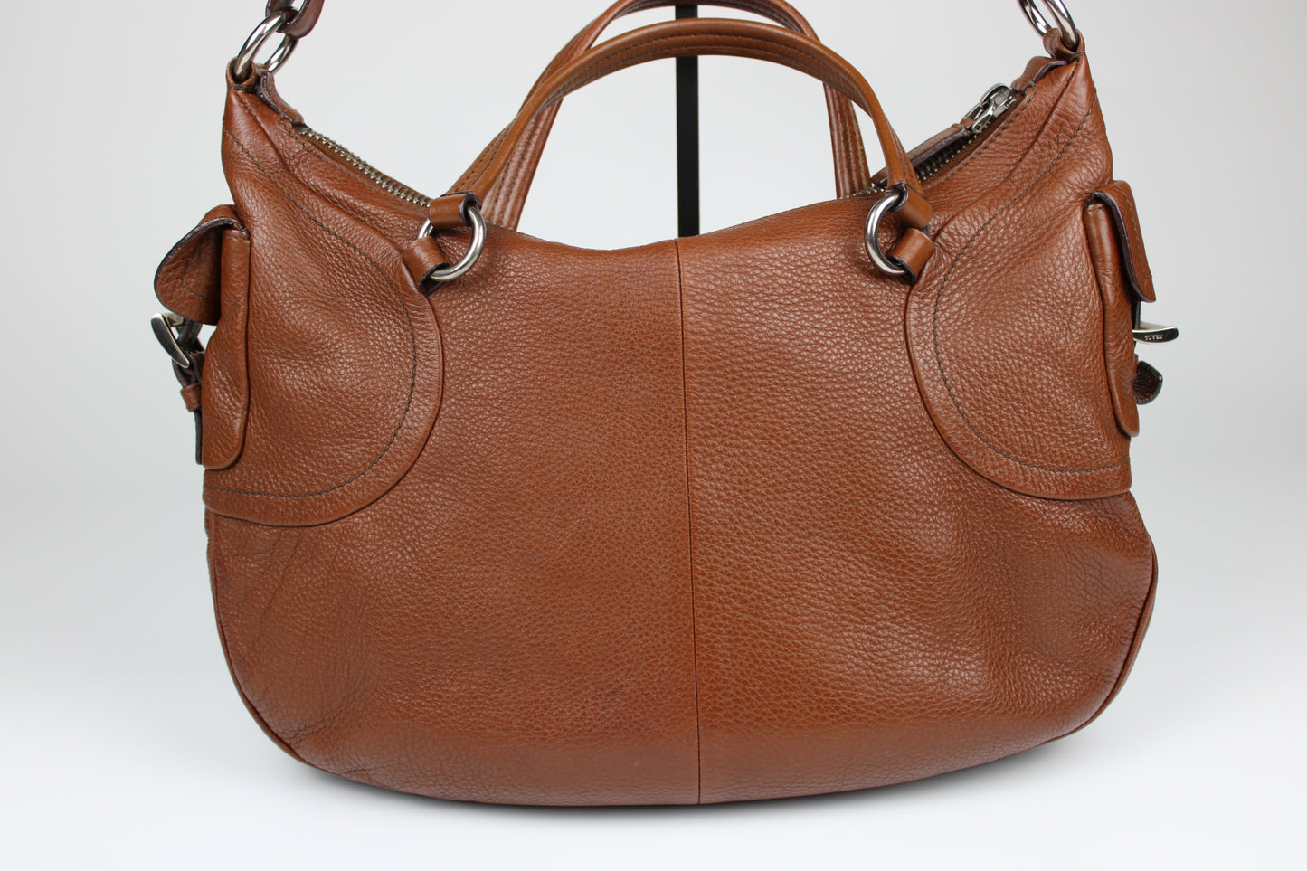 Prada Vit Daino Leather Two Way Bag