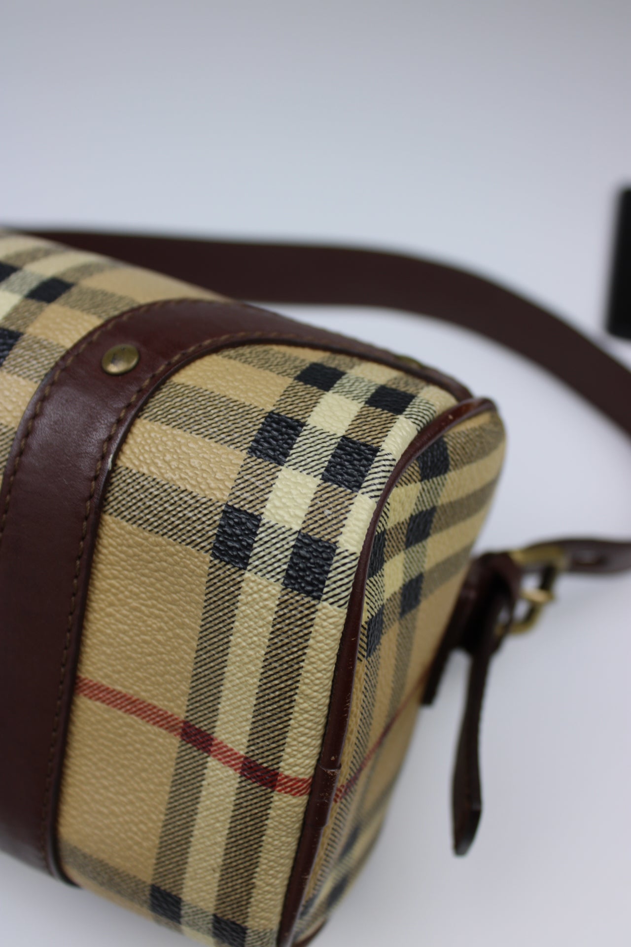 Burberry Haymarket Shoulder Bag 2005