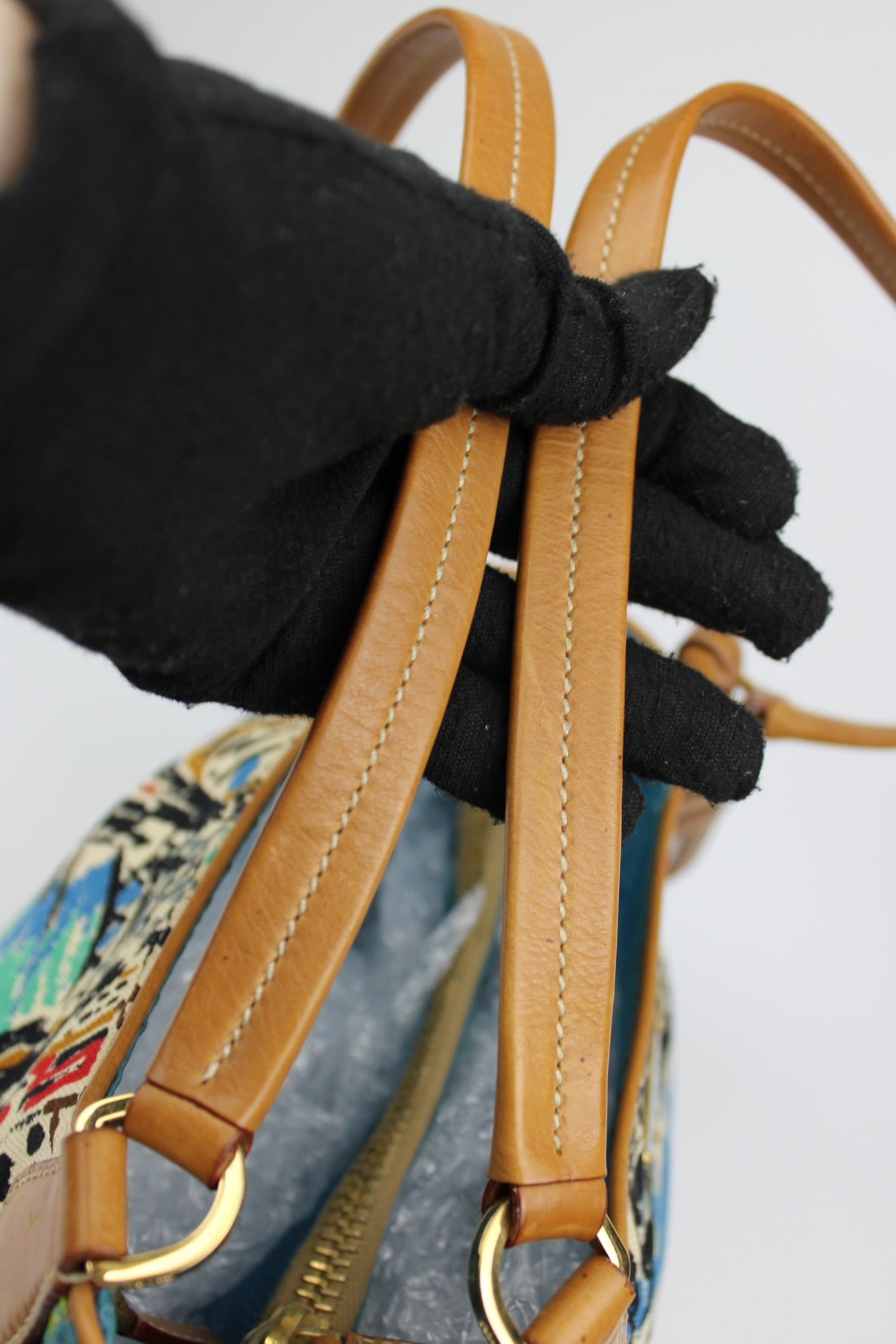 Prada Venice Painting Hobo Bag