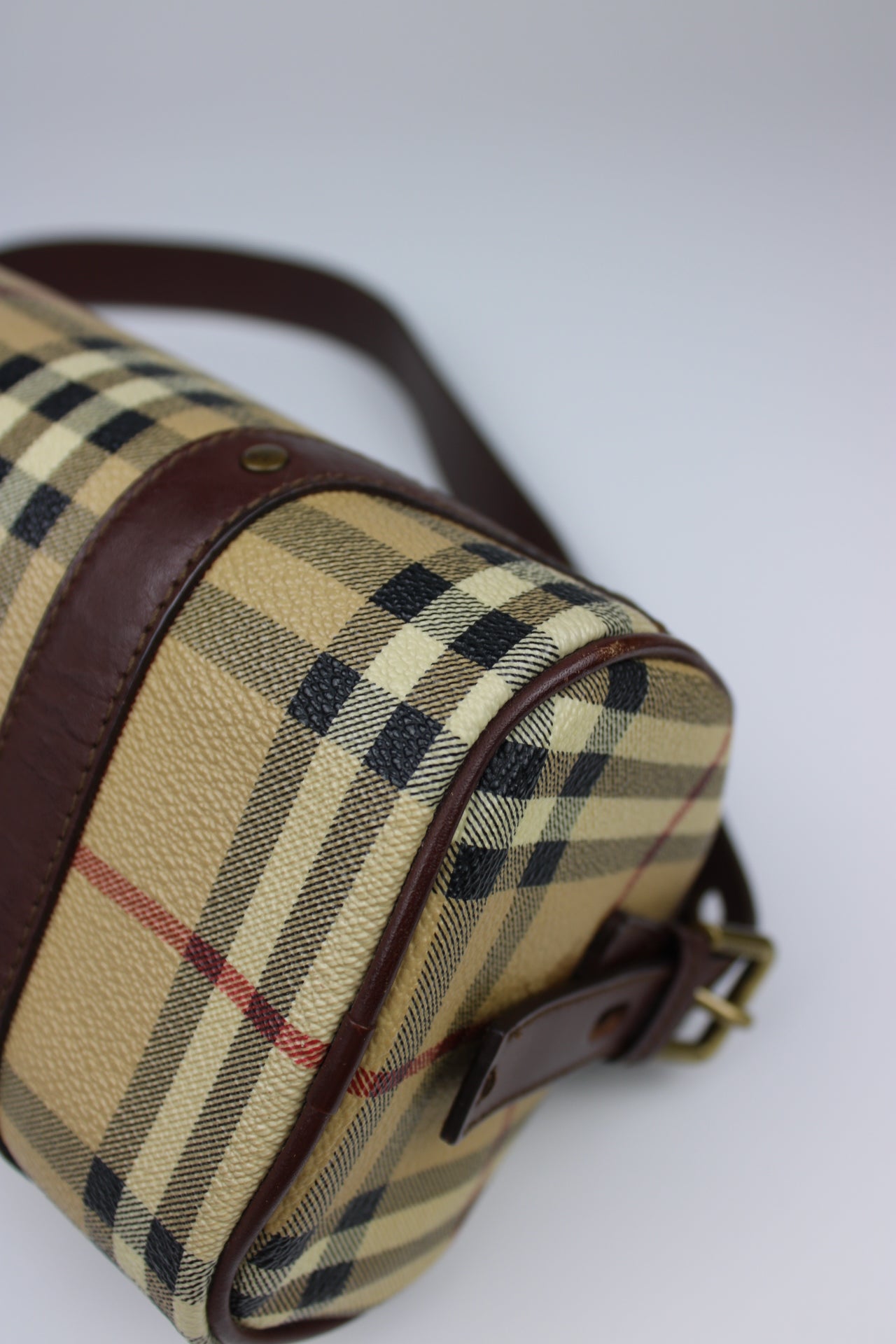 Burberry Haymarket Shoulder Bag 2005