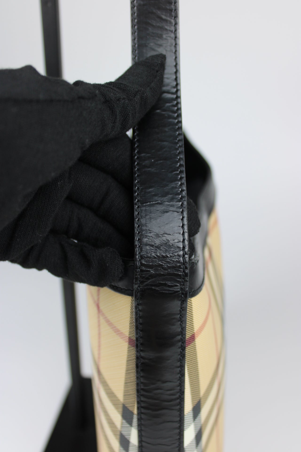 Burberry Nova Check Shoulder Bag