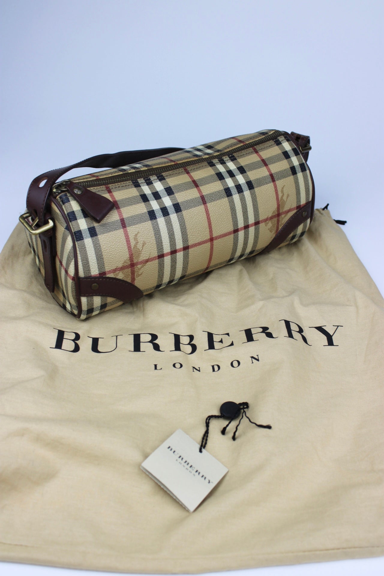 Burberry Haymarket Shoulder Bag 2005