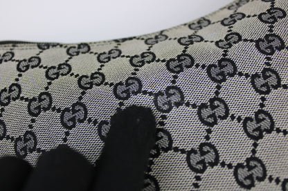 Pre-owned Gucci Monogram Crescent Bag