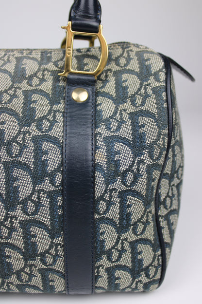 Dior Monogram Trotter Boston Bag 2002